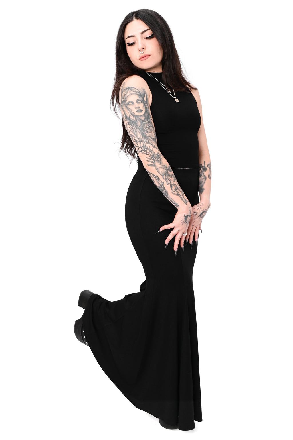 Miramar Maxi Skirt, Lagoon FINAL SALE