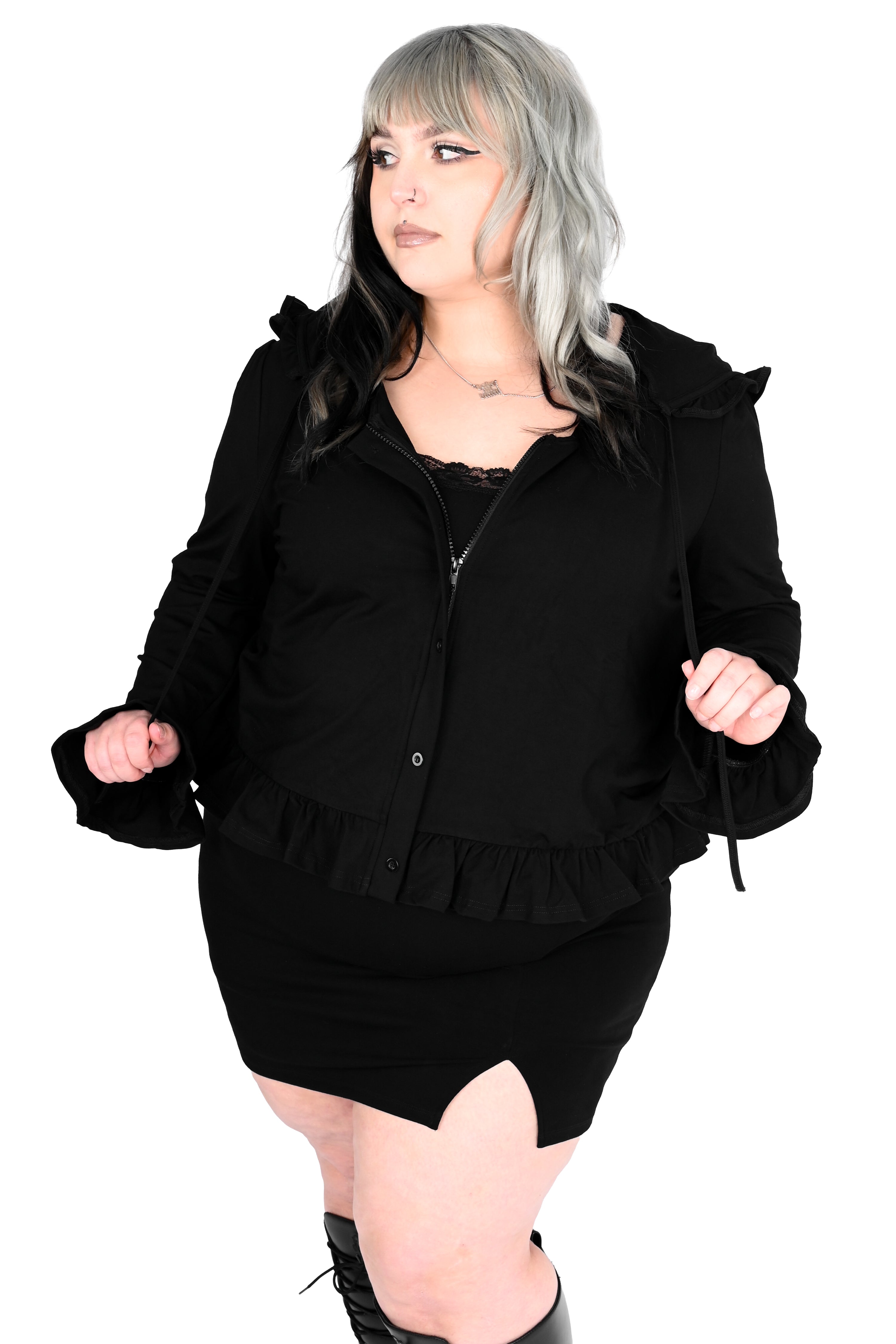 Audrey Hoodie Top - Final Sale - Small left! – FOXBLOOD