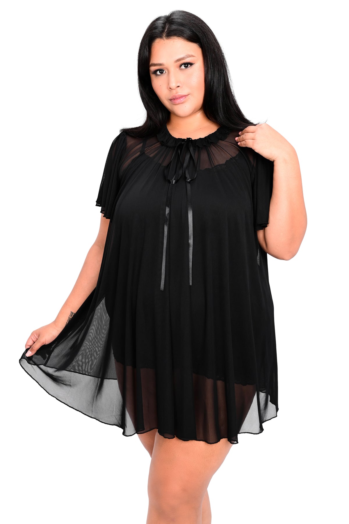 Sophie Mesh Dress FOXBLOOD Sophie Mesh Dress FOXBLOOD
