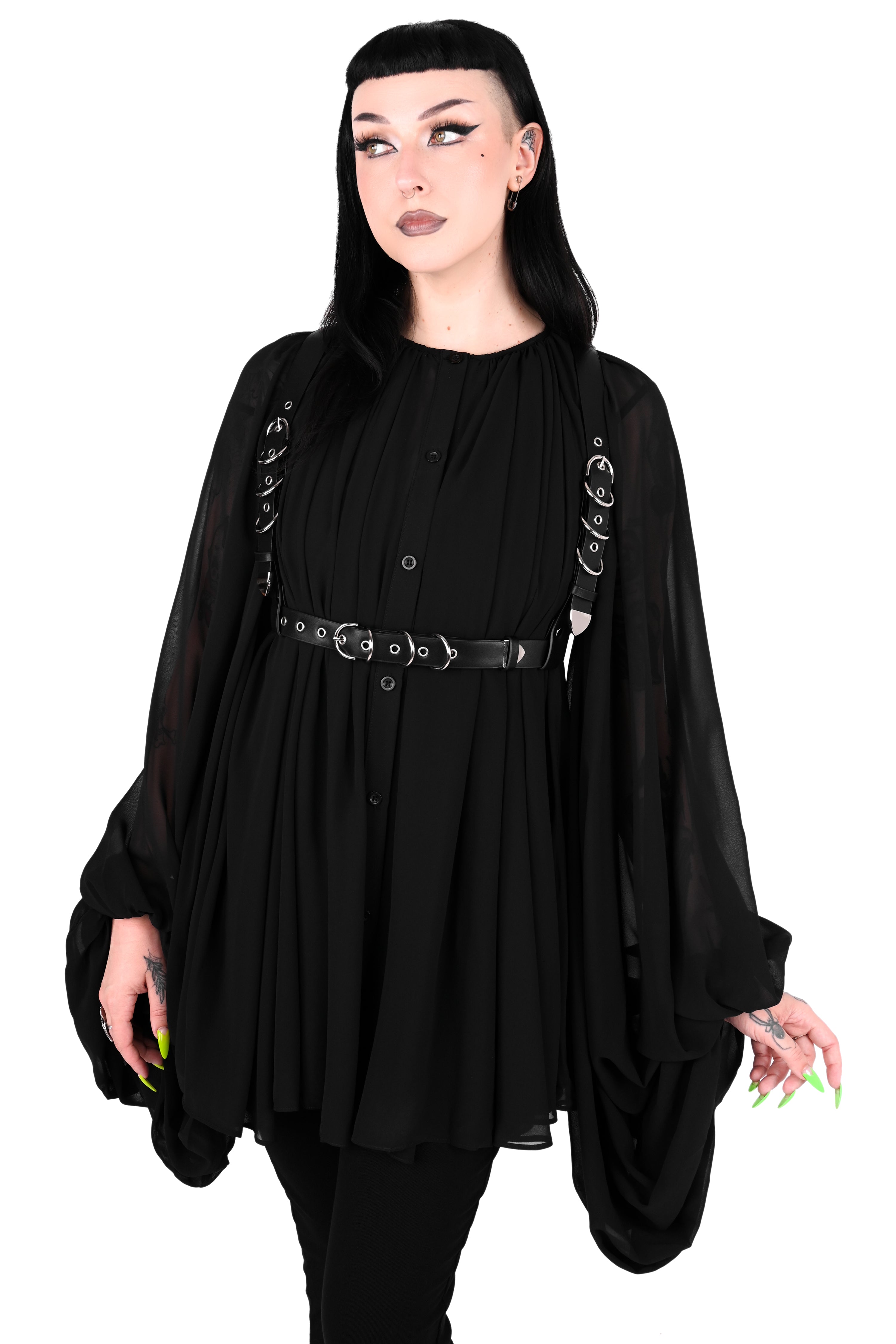 Oversized Button Up Tunic - Sign Up For Restock