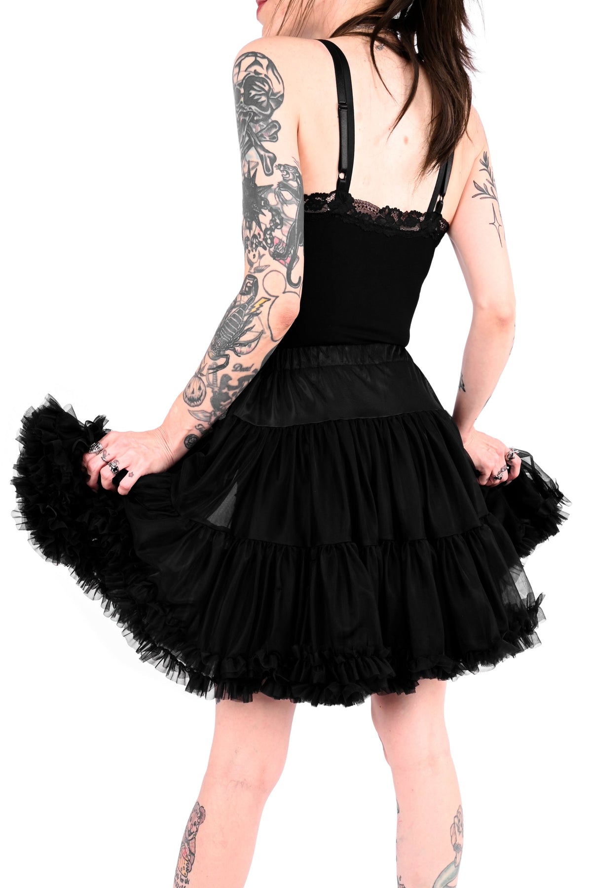 Fluffy Black Petticoat Small Fluffy Black Petticoat Small