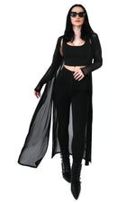 Janis Mesh Duster