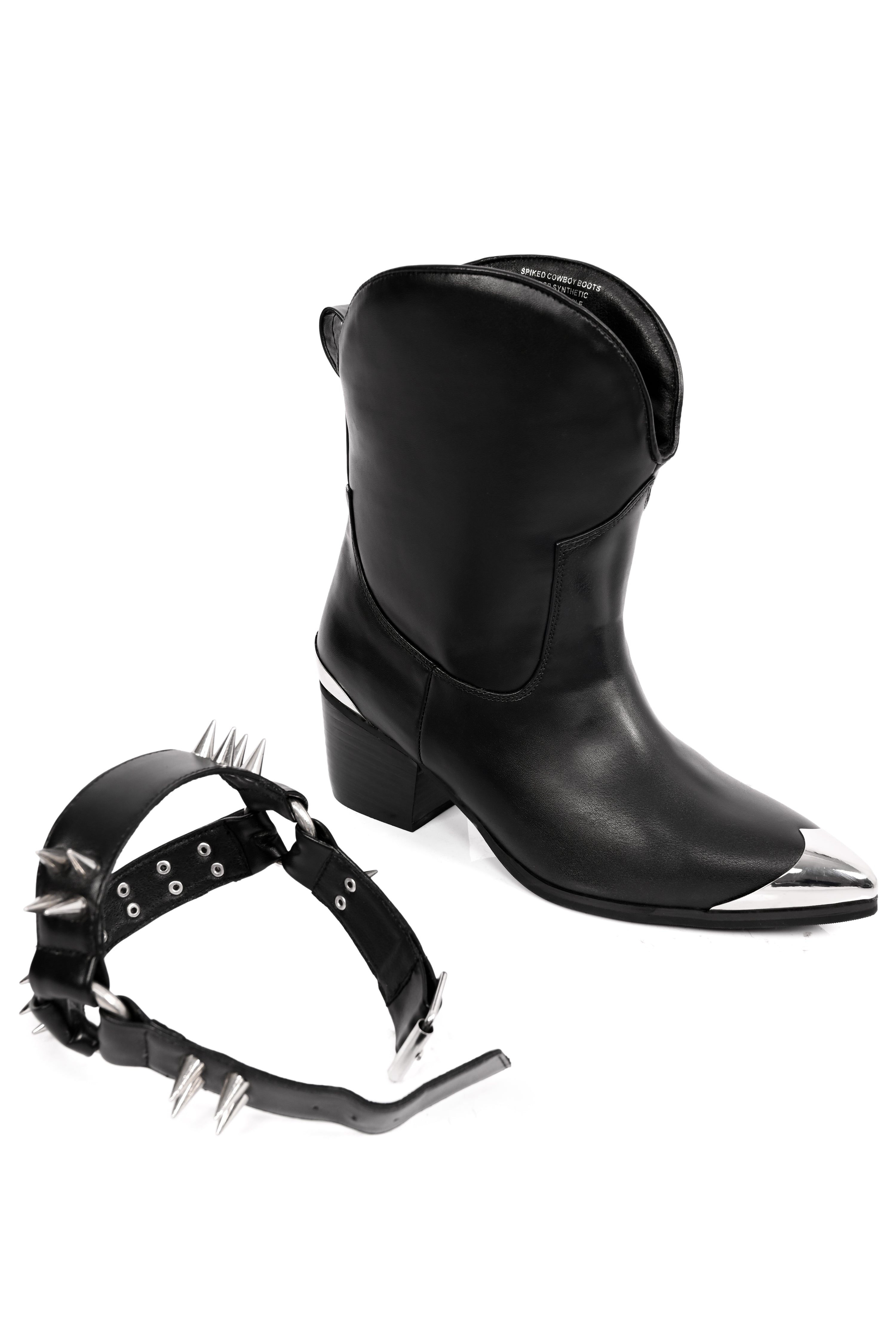 Tommie Spiked Cowboy Boots – FOXBLOOD