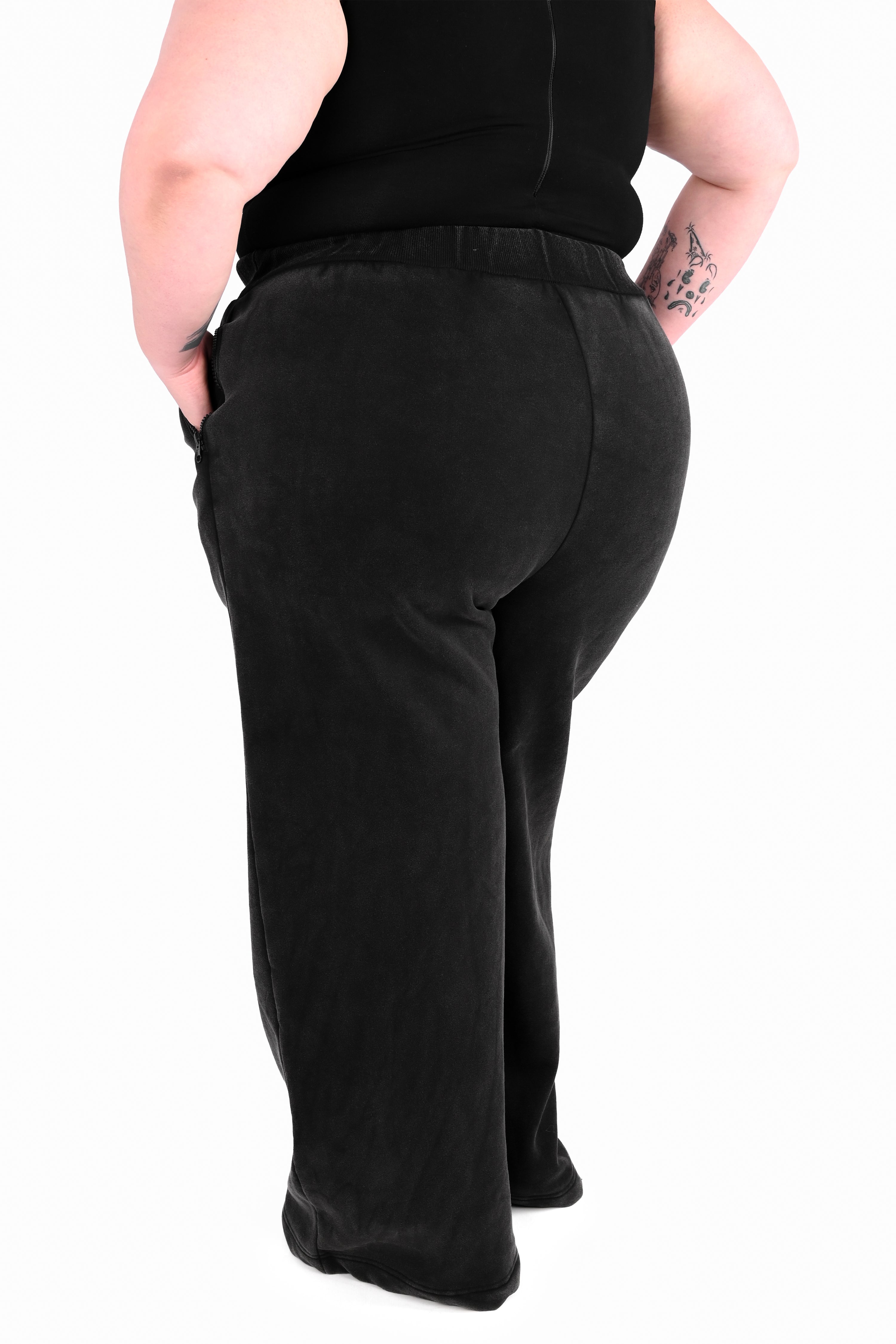 Wide Leg Sweatpants - Vintage Mineral Wash – FOXBLOOD