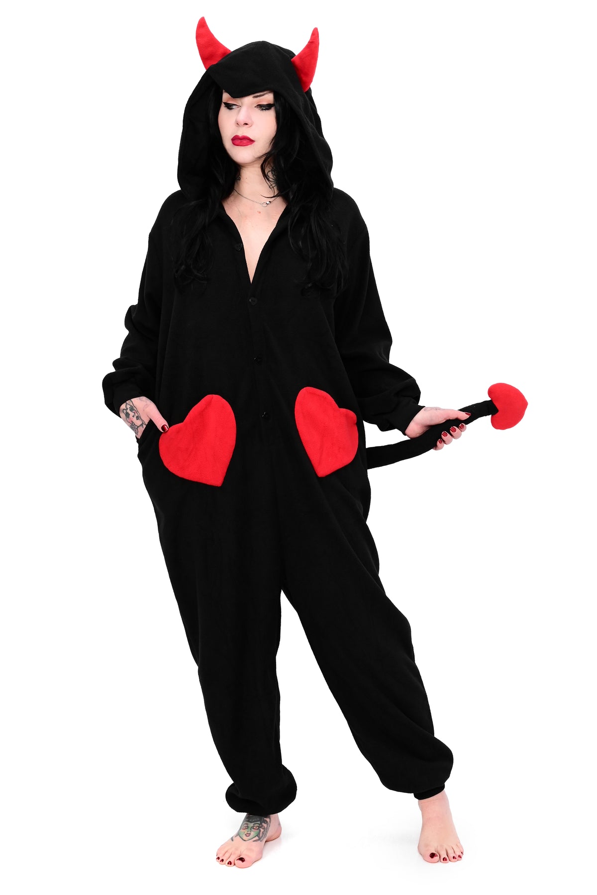 Devil Onesie - Black - PRESALE