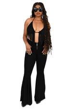 Fringe Triangle Top