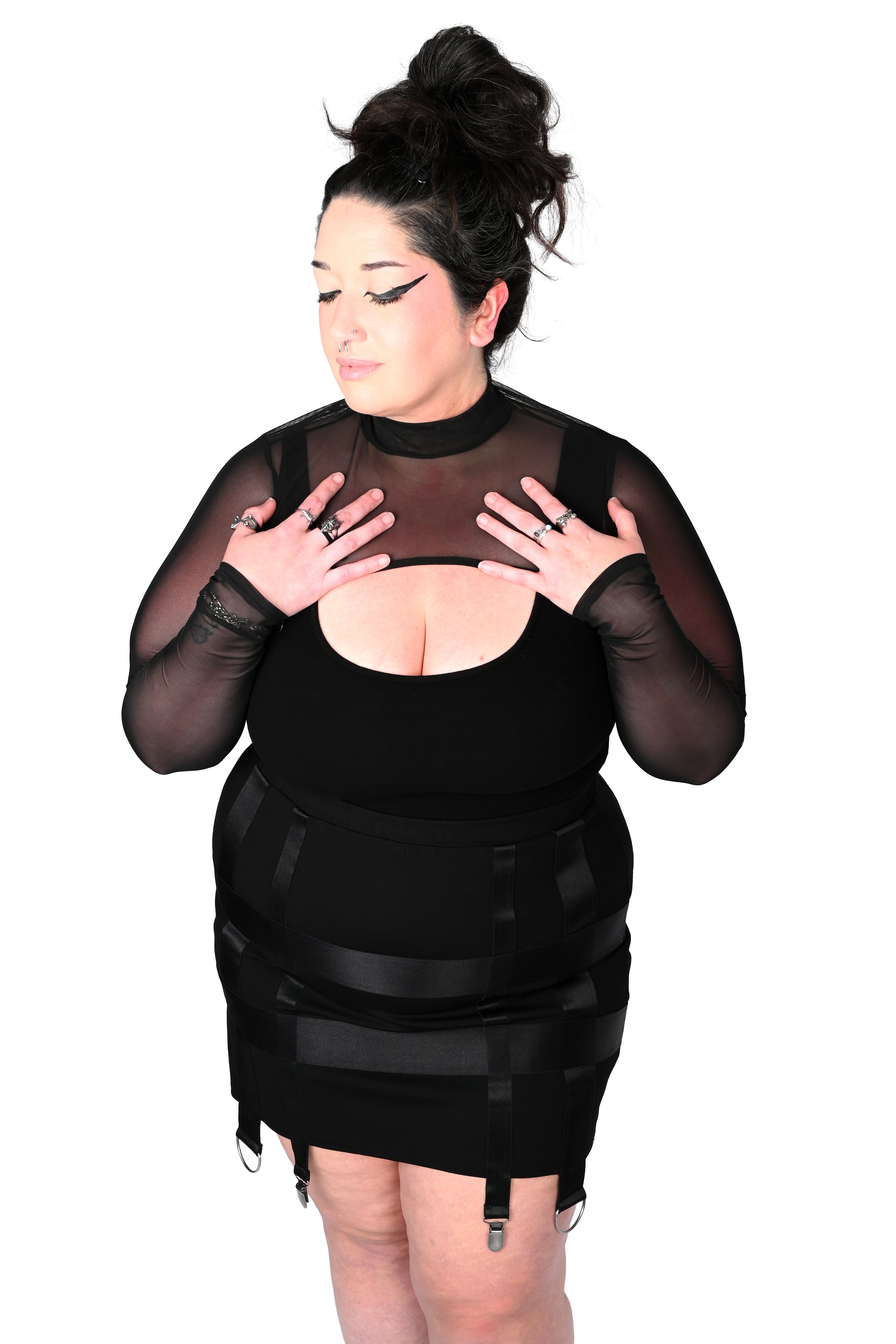 High Neck Mesh Bolero - Limited Edition – FOXBLOOD