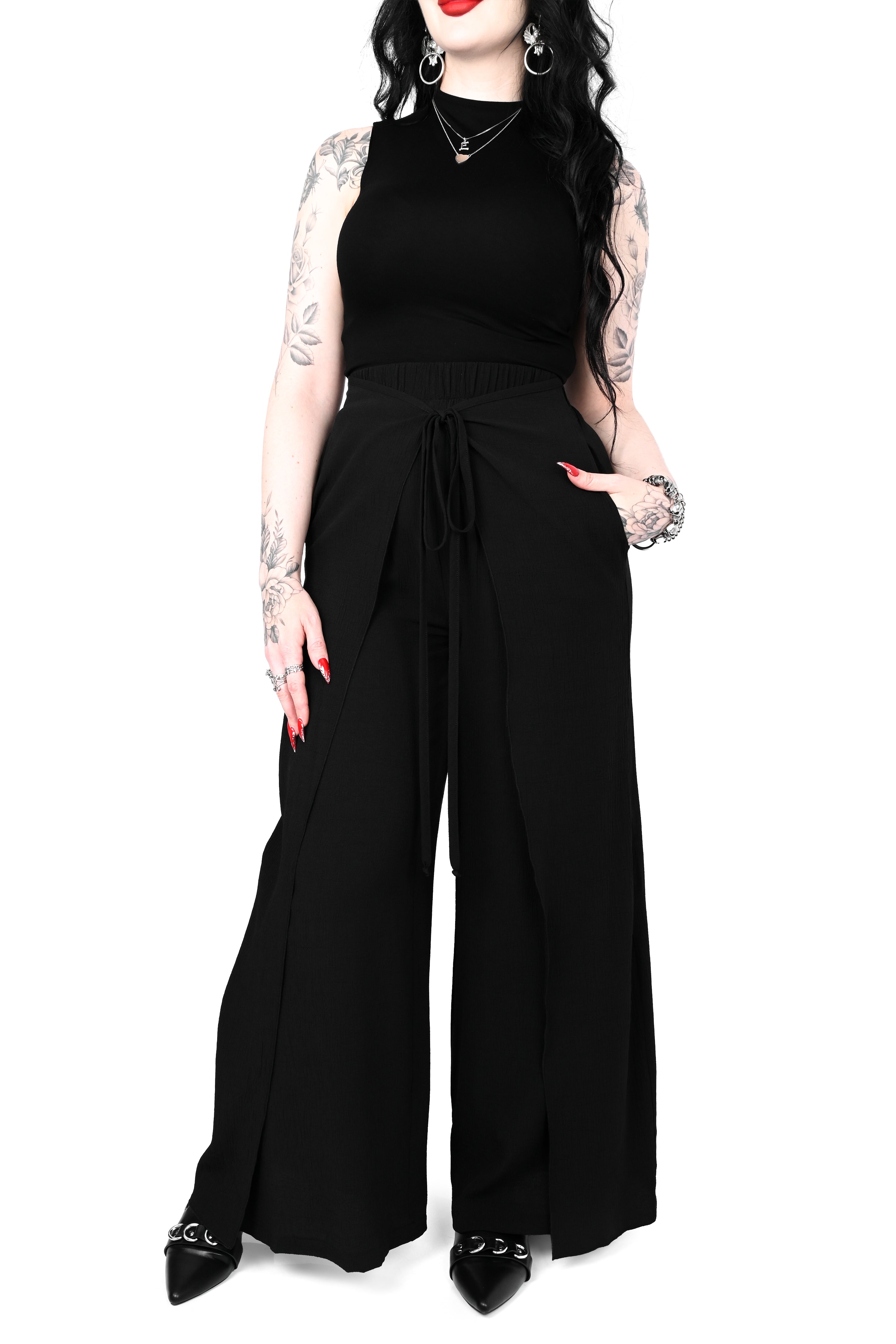 Wide Leg Wrap Pants - Sign Up For Restock Notifications! – FOXBLOOD