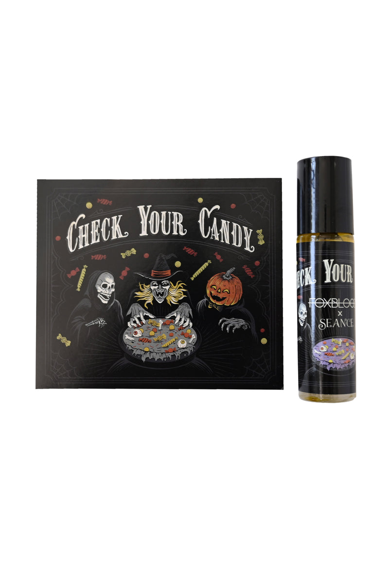 foxblood x seance check your candy perfume oil
