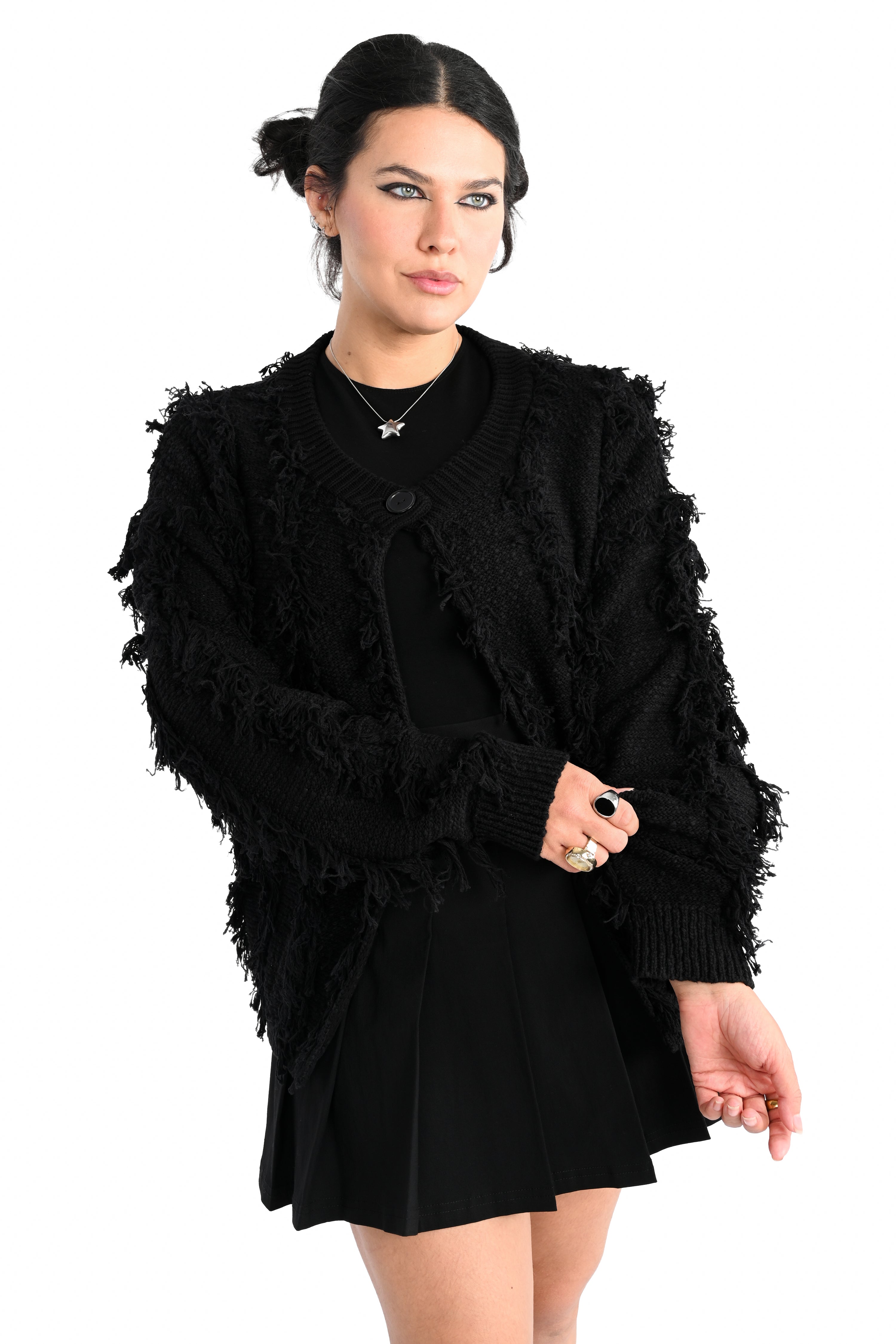 Josie Shaggy Cardigan – FOXBLOOD