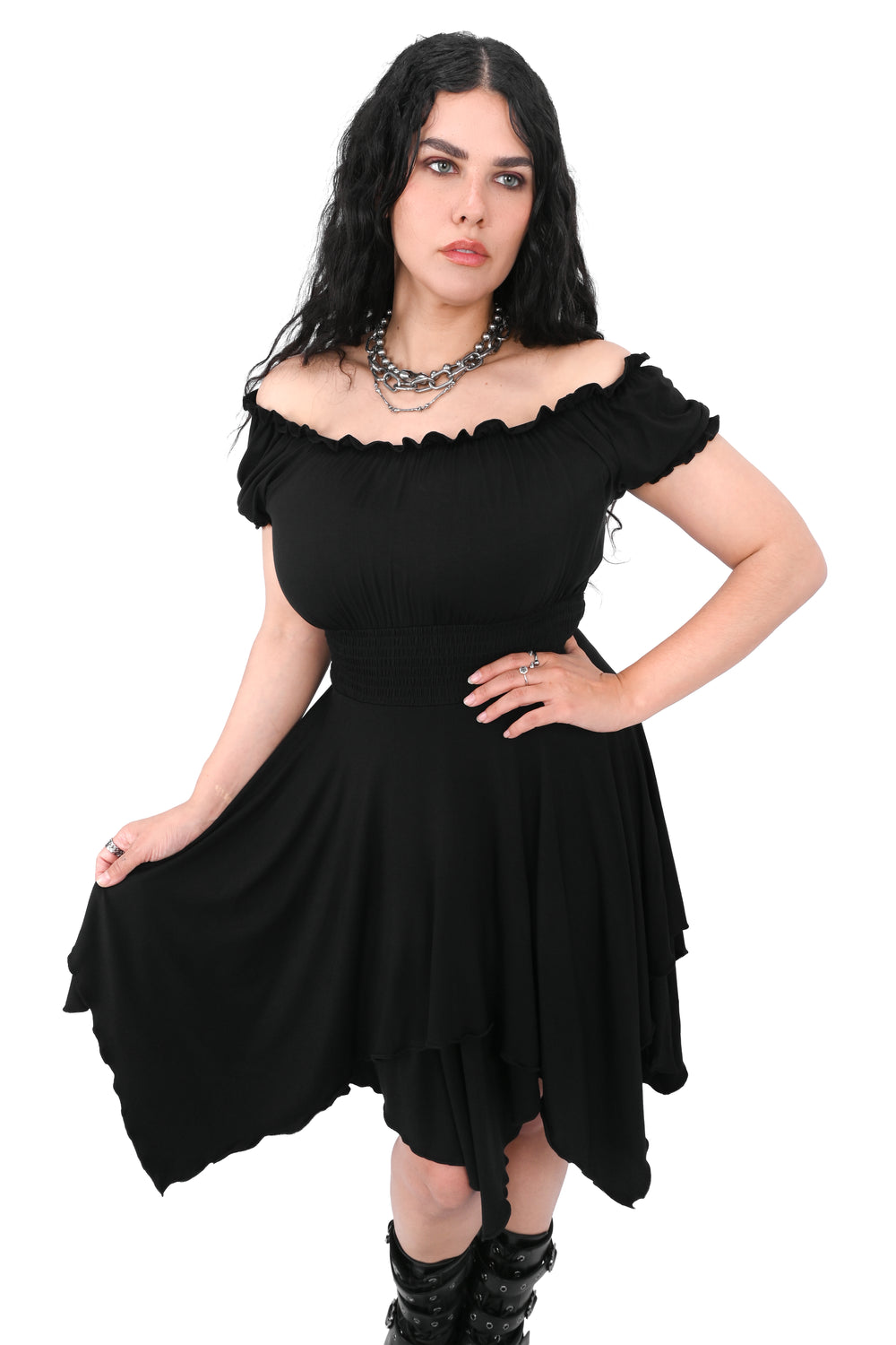 Isabella Knit Dress - Oxblood