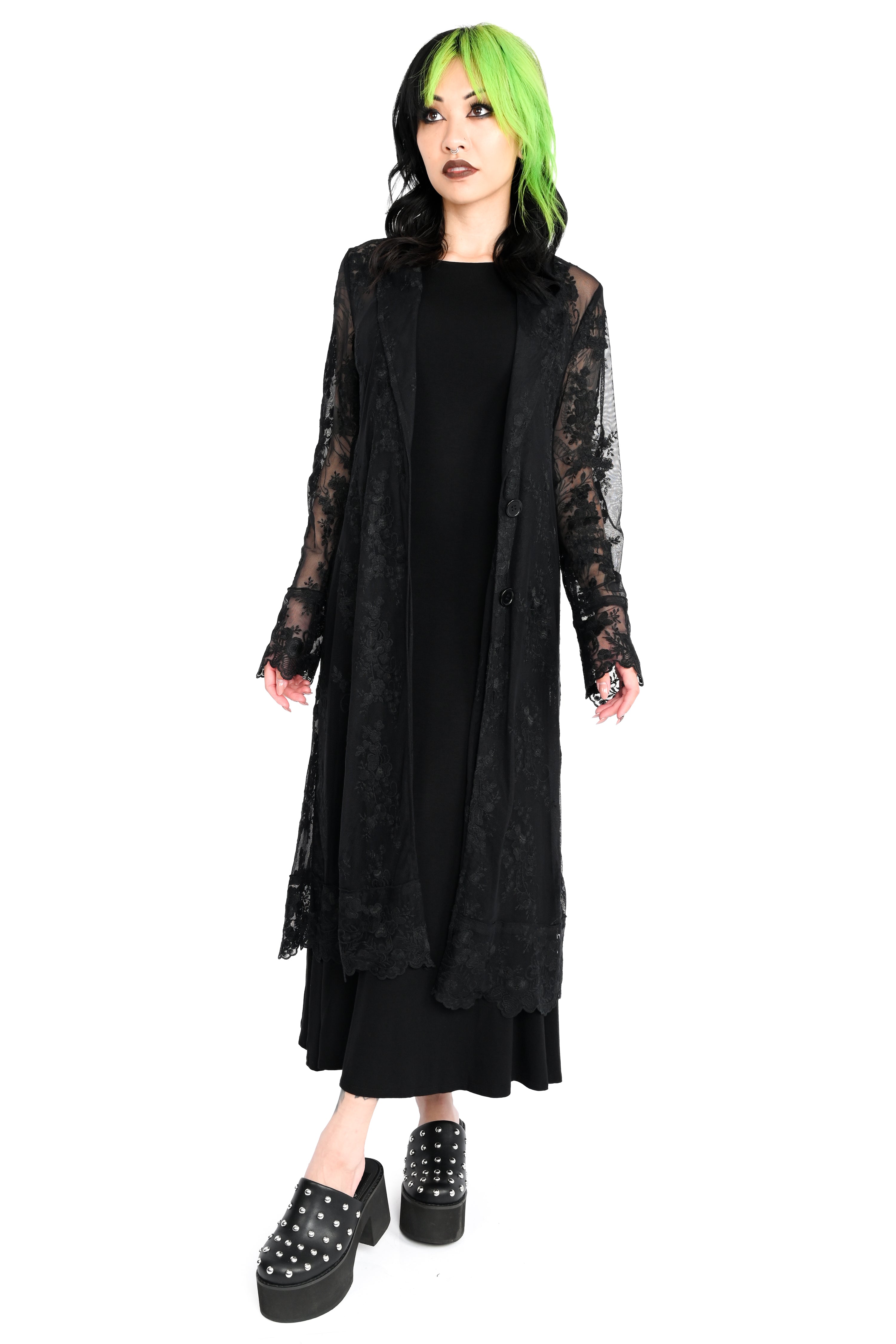 Ingrid Lace Trench Coat - Sign Up For Restock Notifications