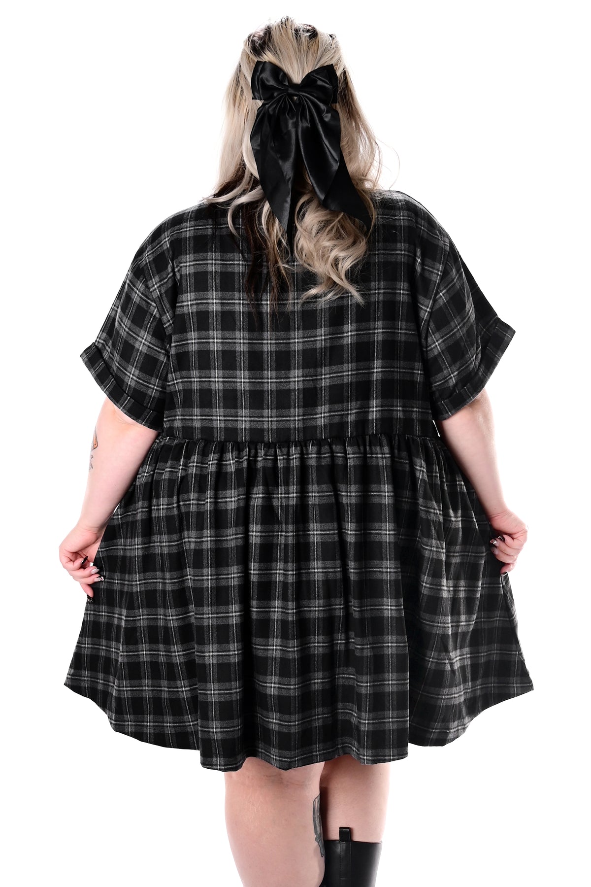 Plaid Babydoll Dress - Sign up for restock notifications! Plaid Babydoll Dress - Sign up for restock notifications!