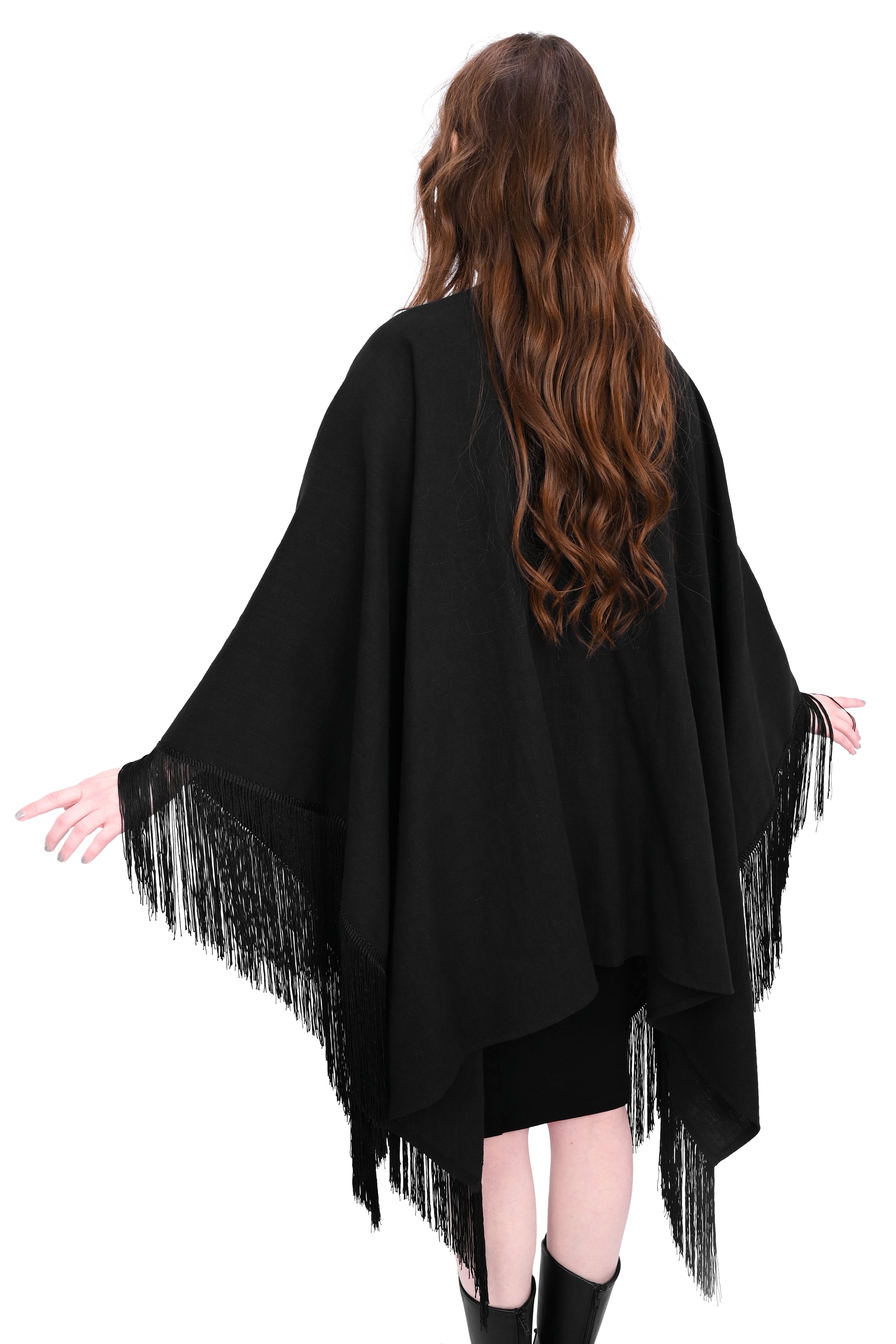 Leandra Fringe Shawl – FOXBLOOD