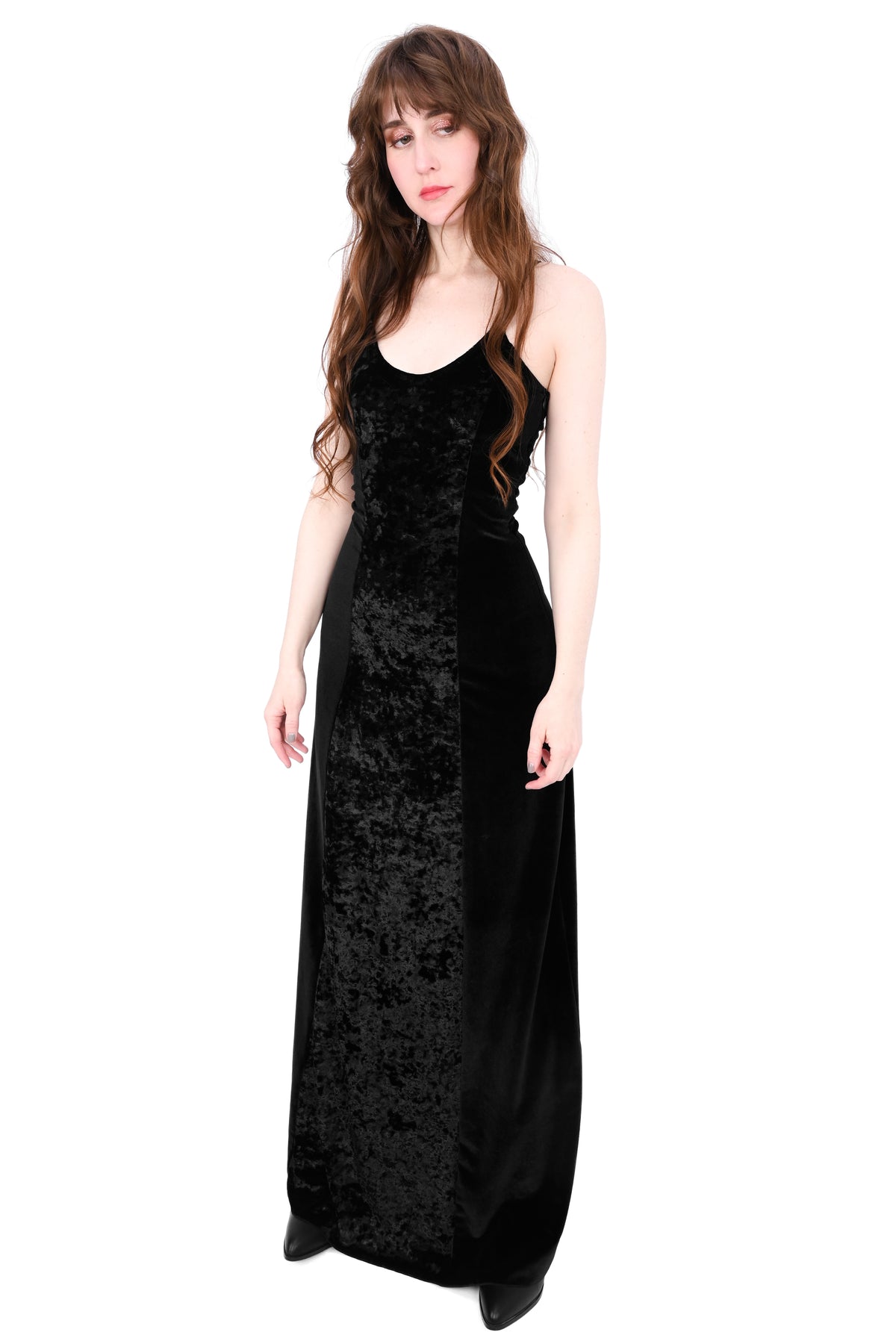 Winona Velvet Strappy Dress