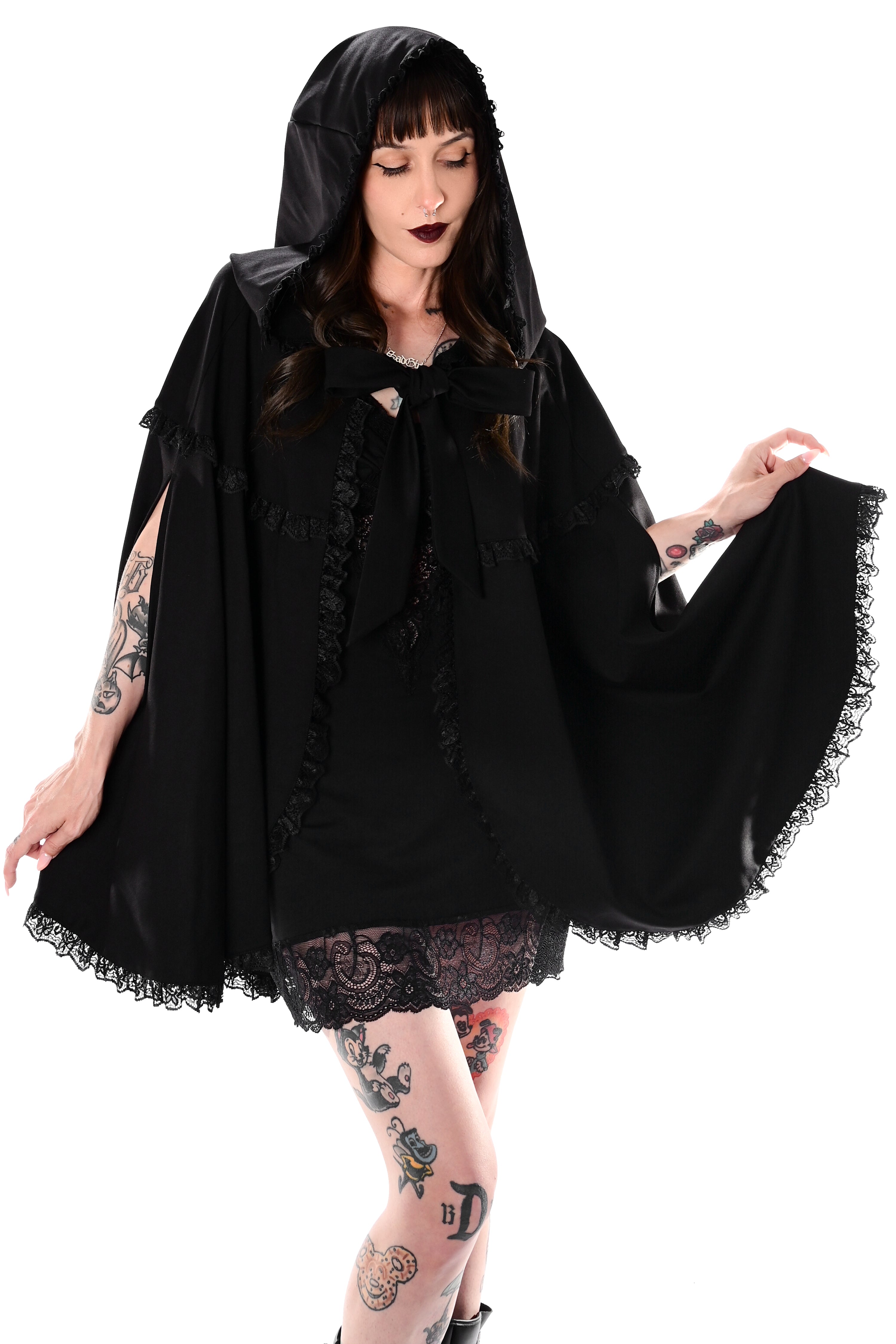 Foxblood Lost Soul popular Hooded Cloak One Size NWT