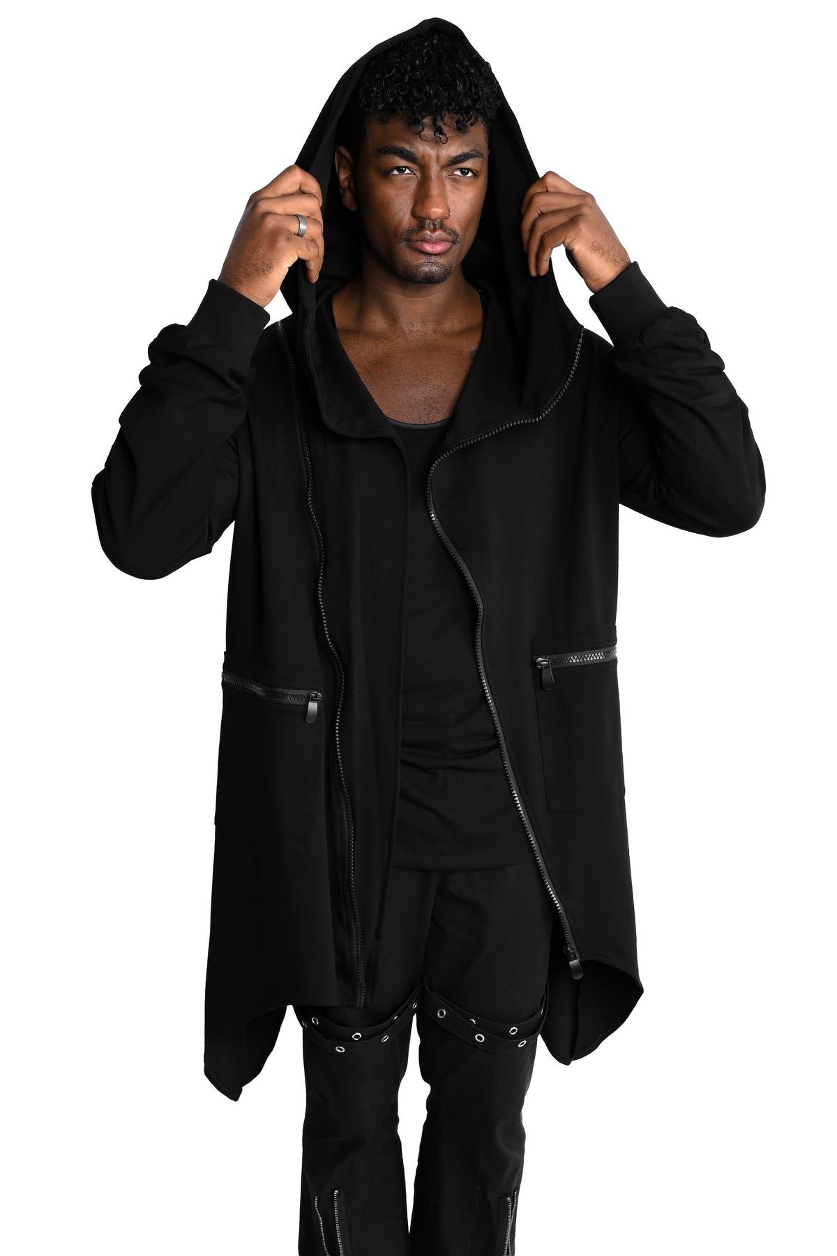 Wren Asymmetrical Fleece Cardigan