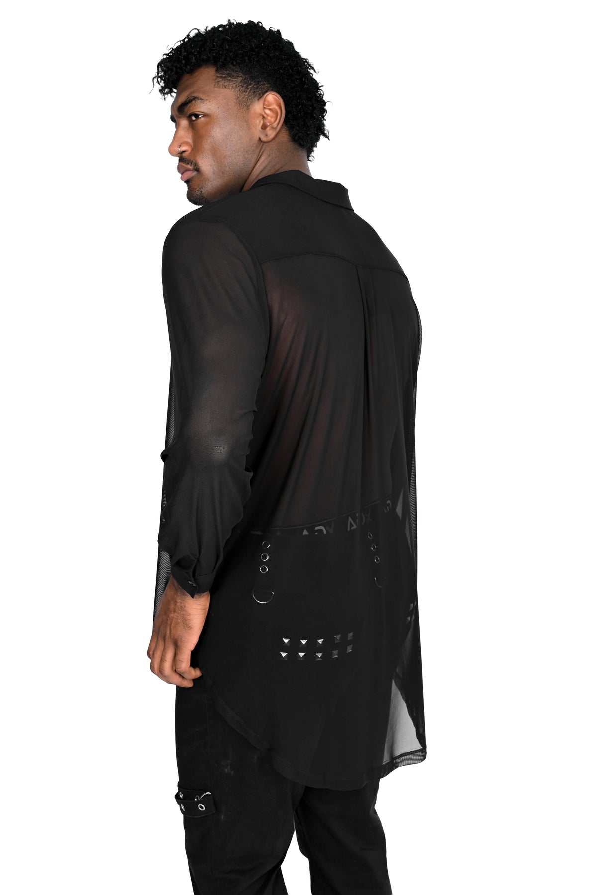 oversized dress shirt Mesh Memphis Oversized Shirt XS/S