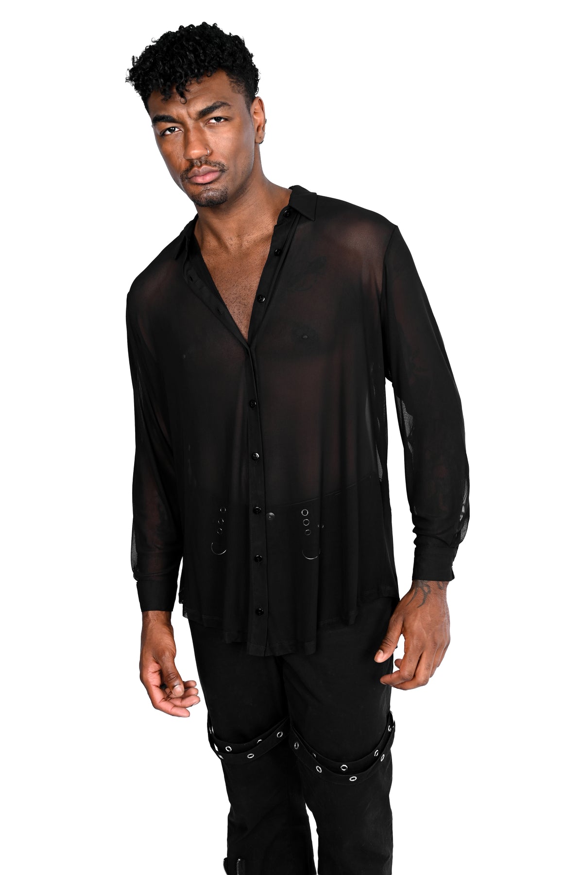 Mesh Memphis Oversized Shirt - Sign Up For Restock Notifications! 3XL/4XL Mesh Memphis Oversized Shirt - Sign Up For Restock Notifications! 3XL/4XL