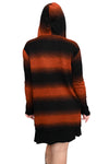 Pumpkin Head Open Front Cardigan