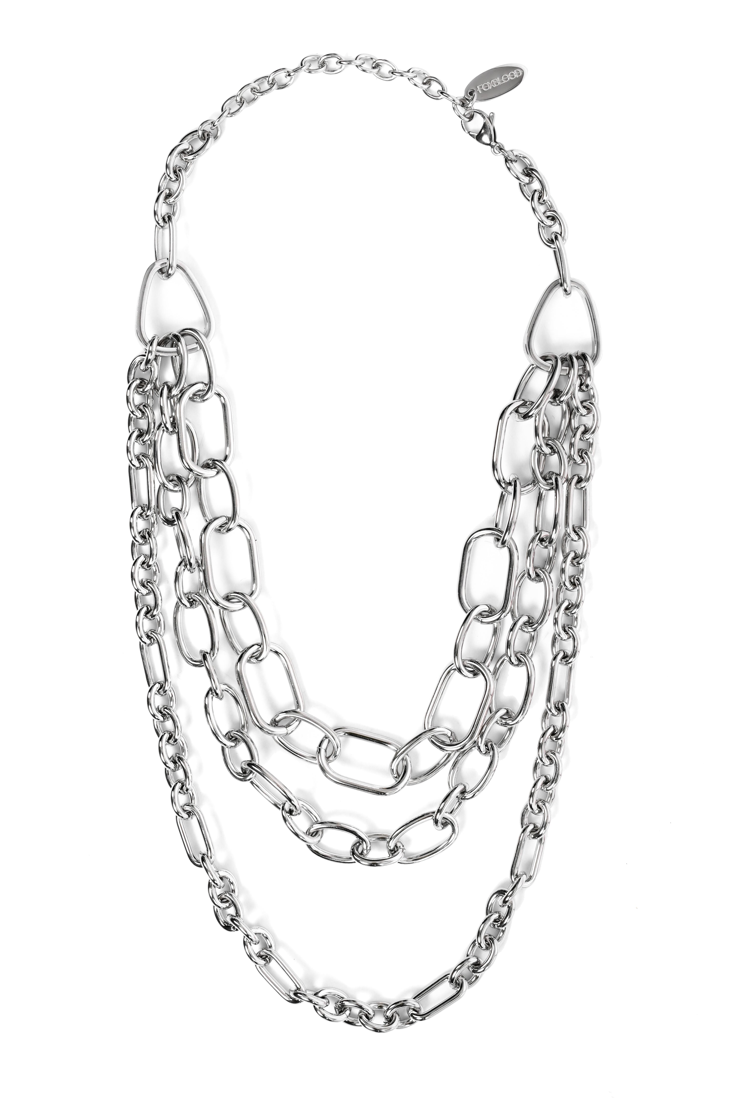 Triple Threat Chain Necklace – FOXBLOOD