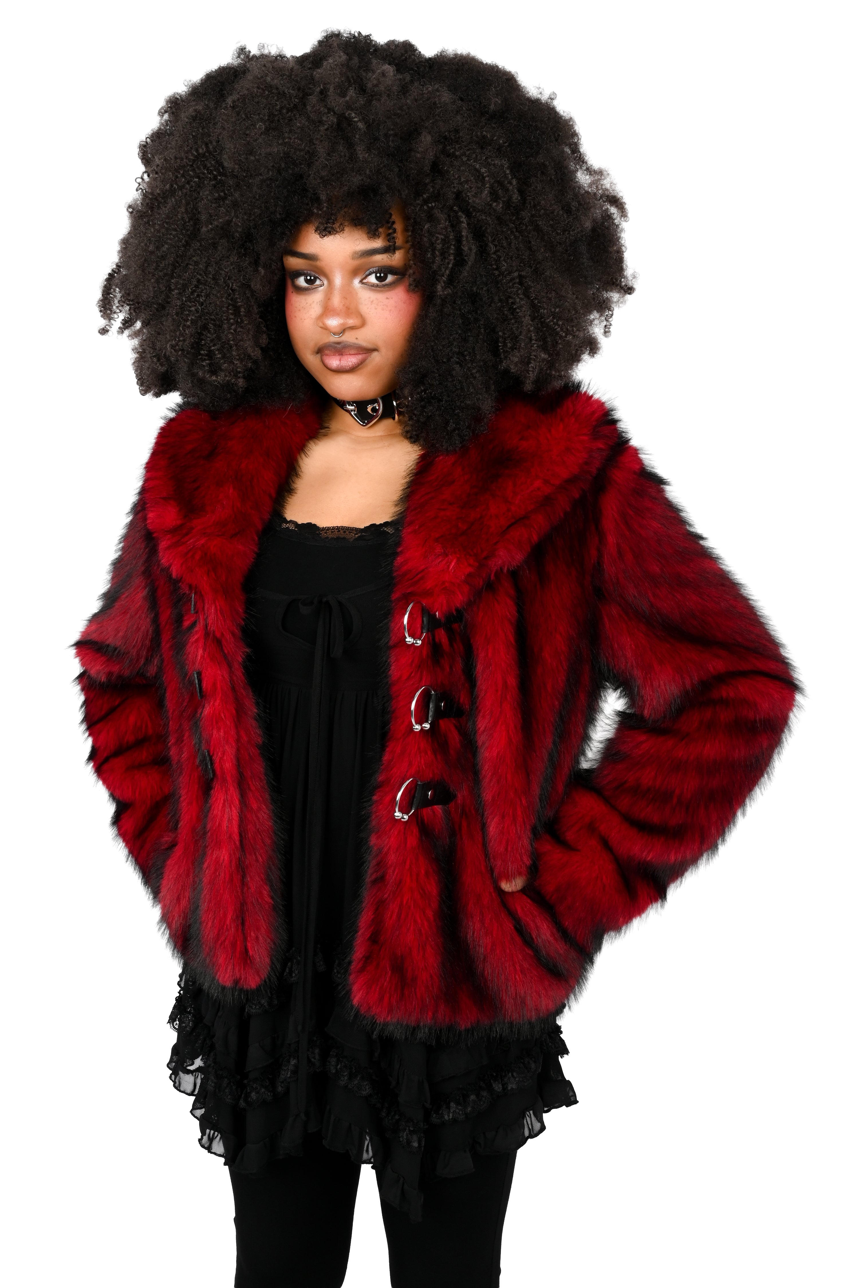 Etta Faux Fur Jacket - No Restock! – FOXBLOOD