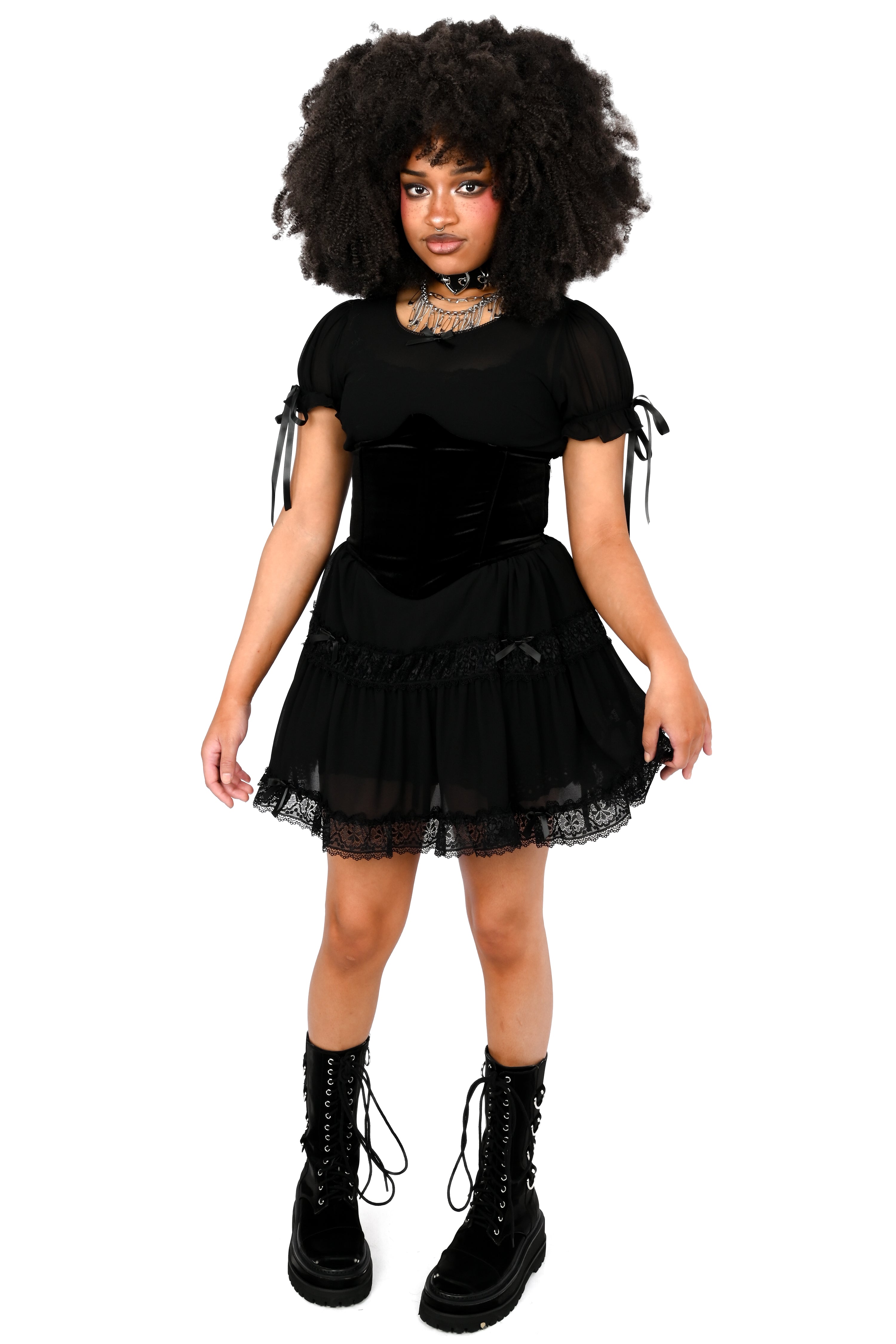 Clarisse Babydoll Dress - Sign Up For Restock Notifications