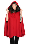 Storybook Hooded Cape - Crimson Red