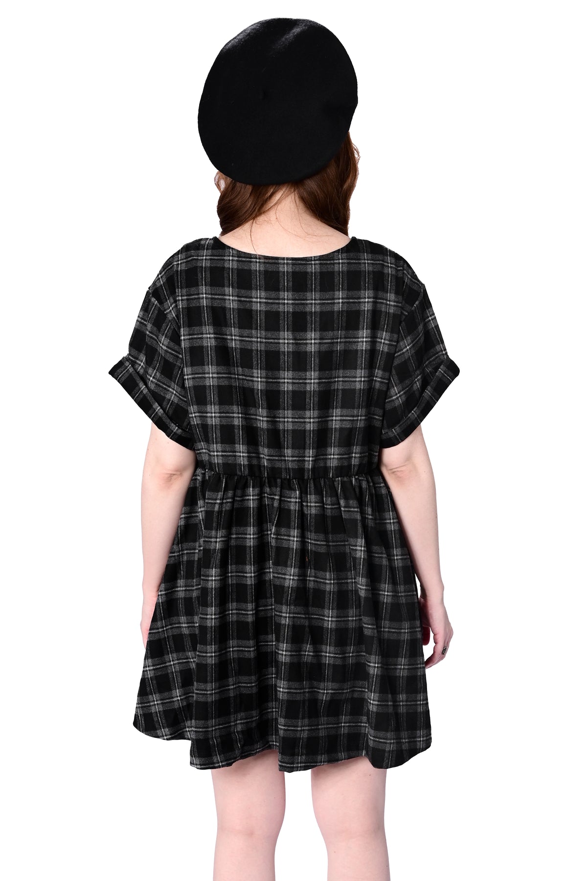 Plaid Babydoll Dress - Sign up for restock notifications! FOXBLOOD Plaid Babydoll Dress - Sign up for restock notifications! FOXBLOOD