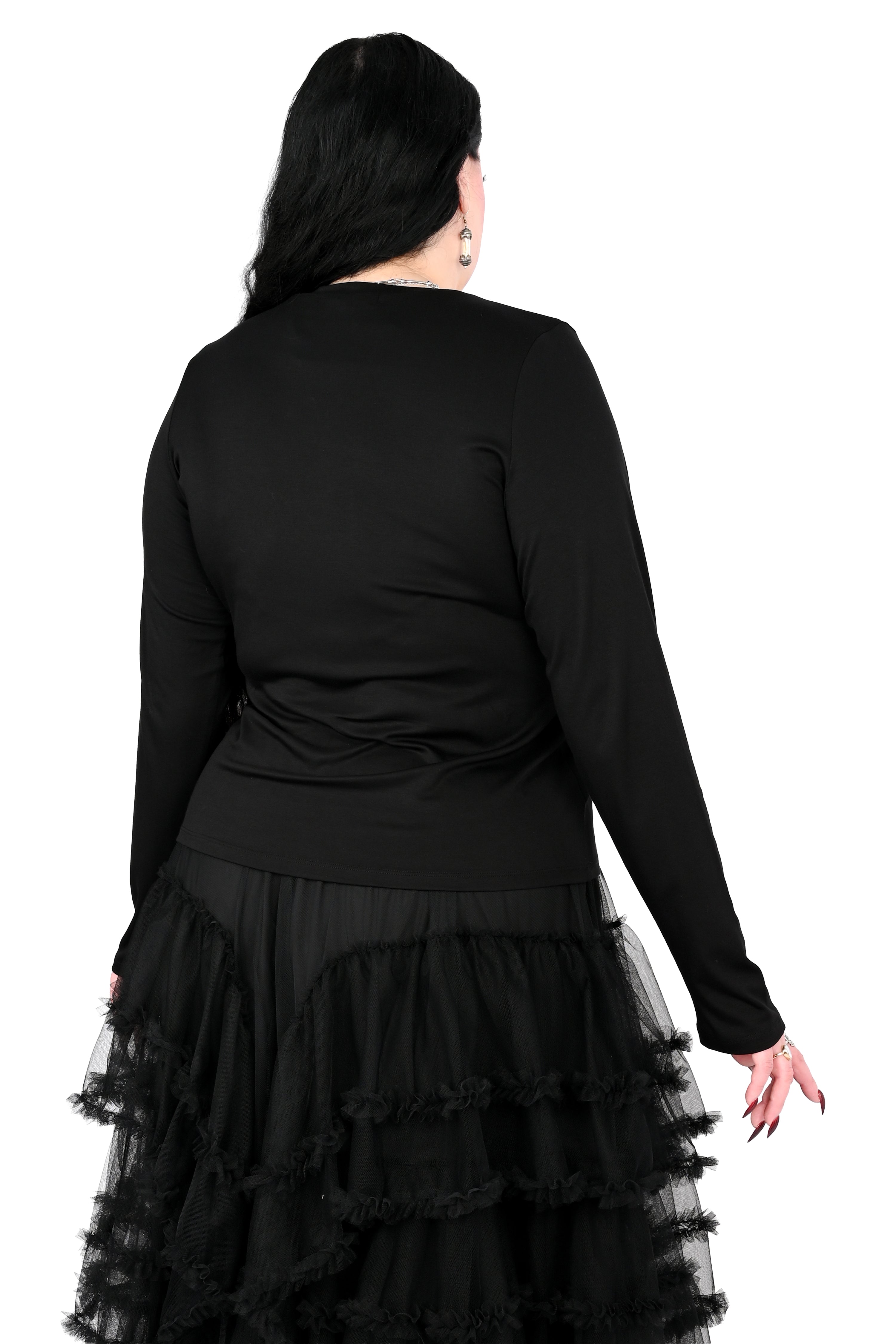 トップス BPN lace up long sleeve top Lace Up Long Sleeve Top – FOXBLOOD