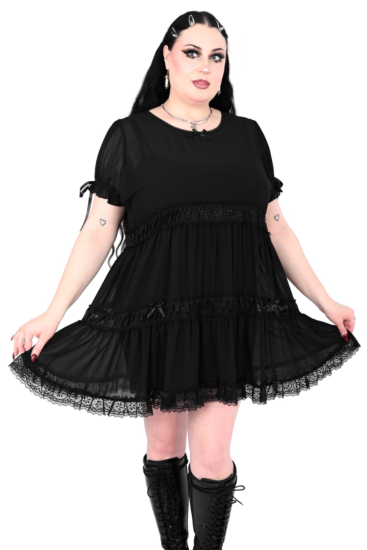 Clarisse Babydoll Dress - Sign Up For Restock Notifications! XS Clarisse Babydoll Dress - Sign Up For Restock Notifications! XS