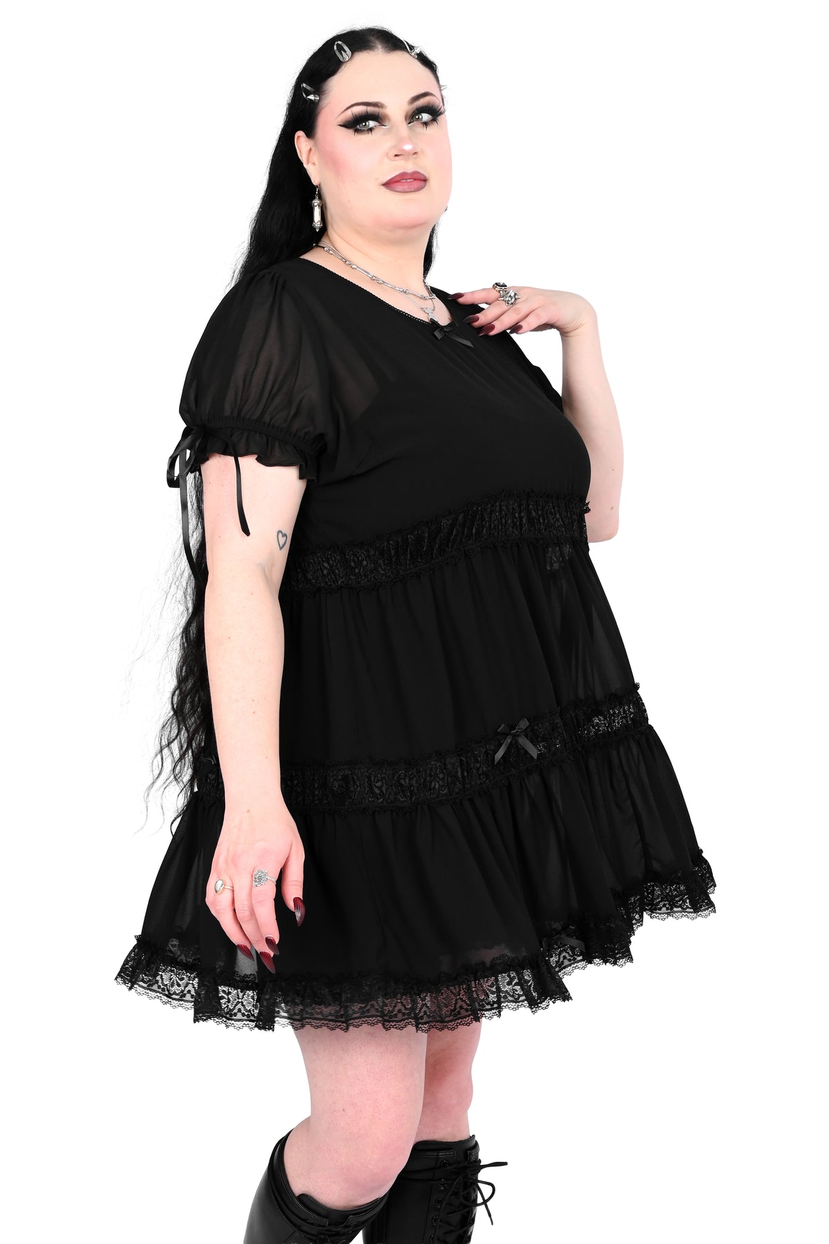 Clarisse Babydoll Dress - Sign Up For Restock Notifications! XS Clarisse Babydoll Dress - Sign Up For Restock Notifications! XS