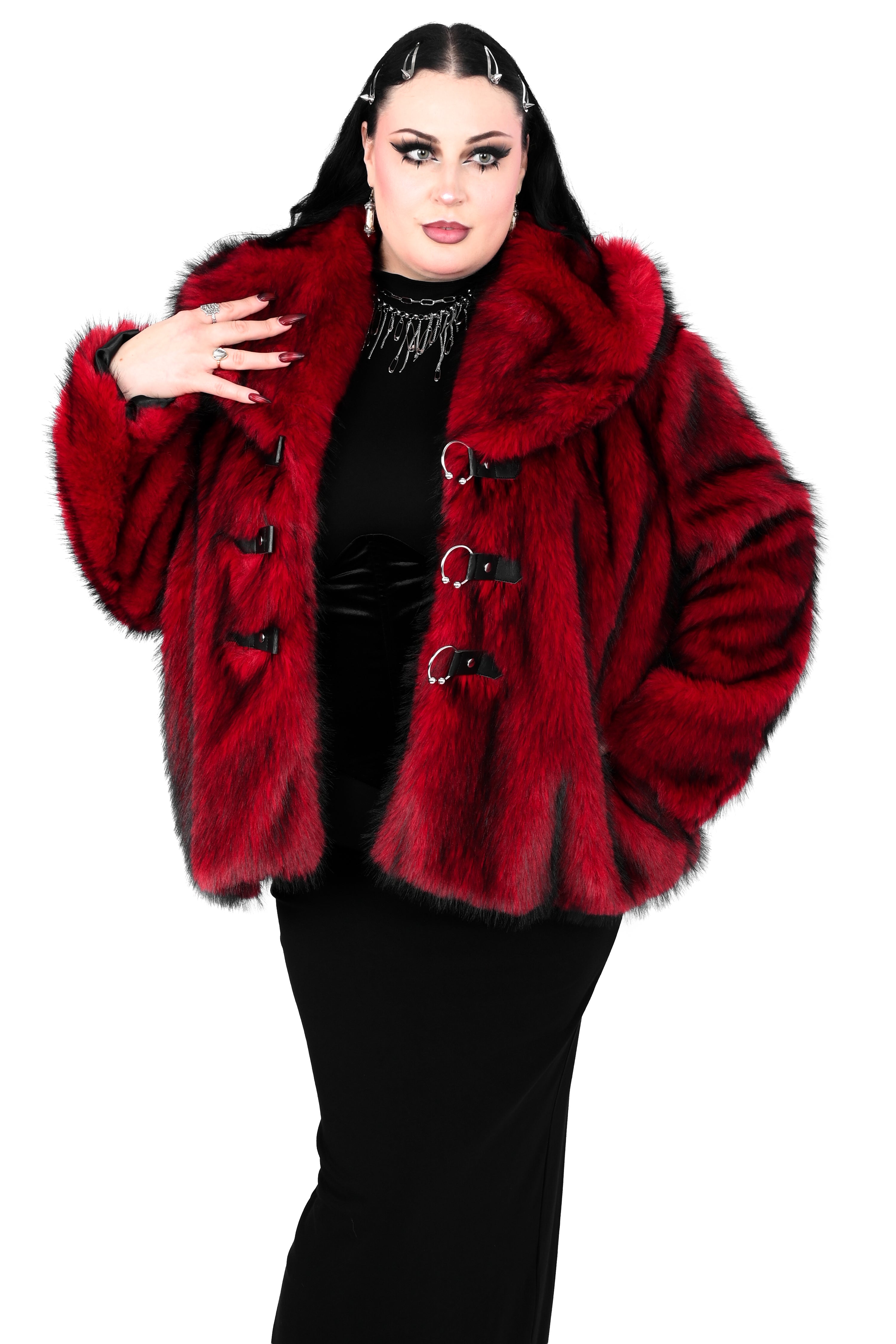 Etta Faux Fur Jacket - No Restock! – FOXBLOOD