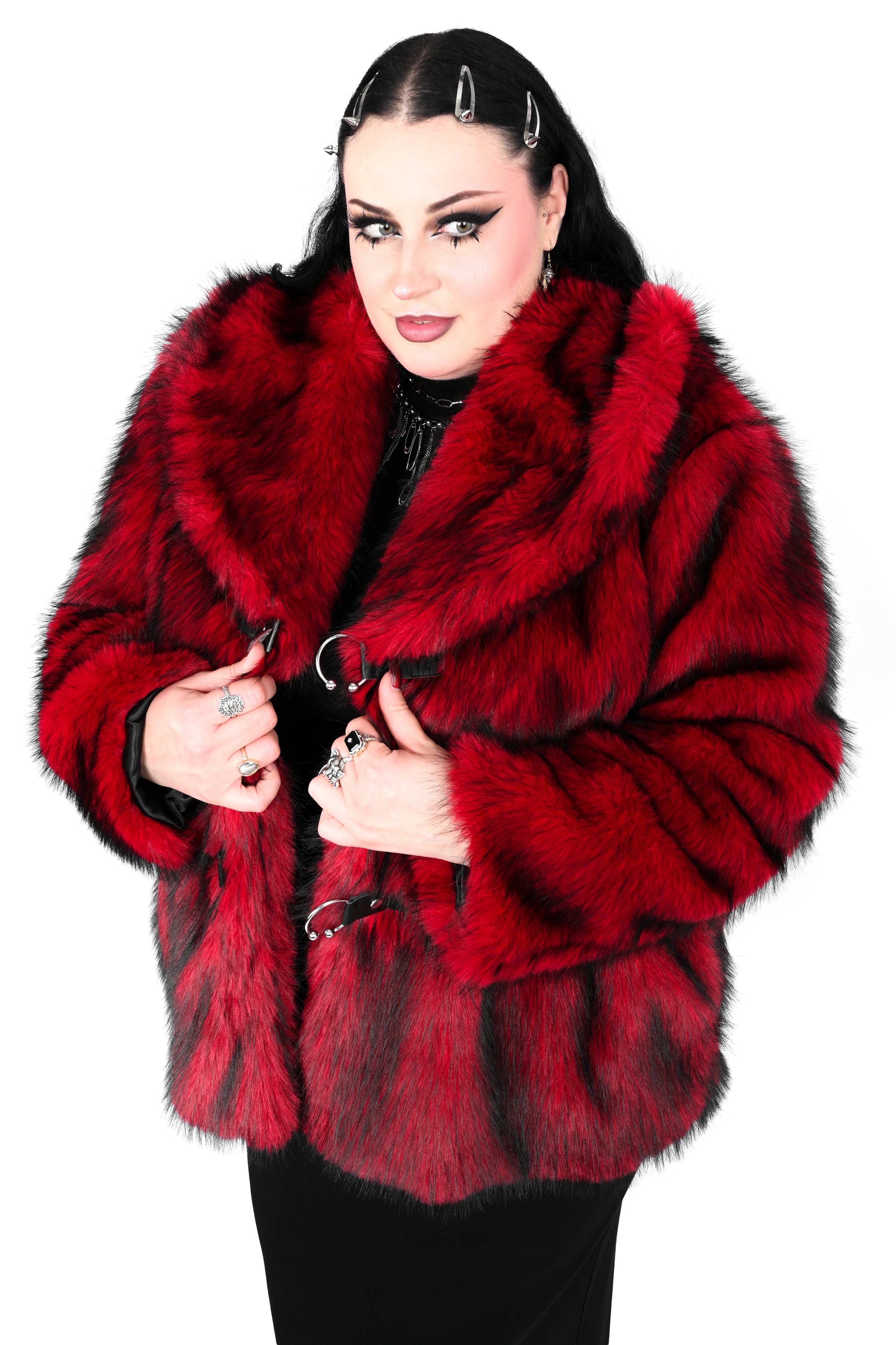 Etta Faux Fur Jacket - No Restock! – FOXBLOOD