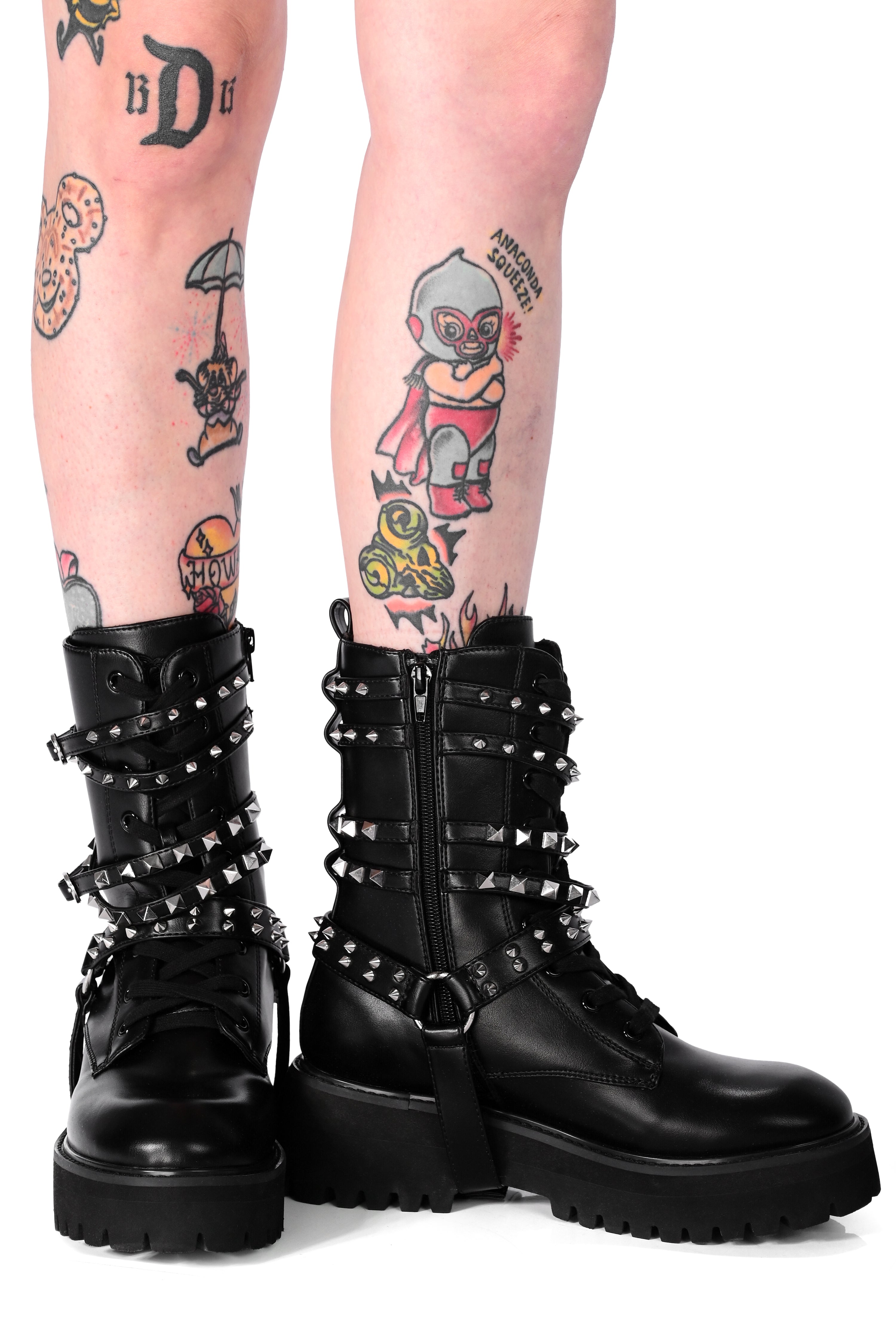 Studded Pointed Boots｜スタッズショートブーツ Brody Studded Boots – FOXBLOOD