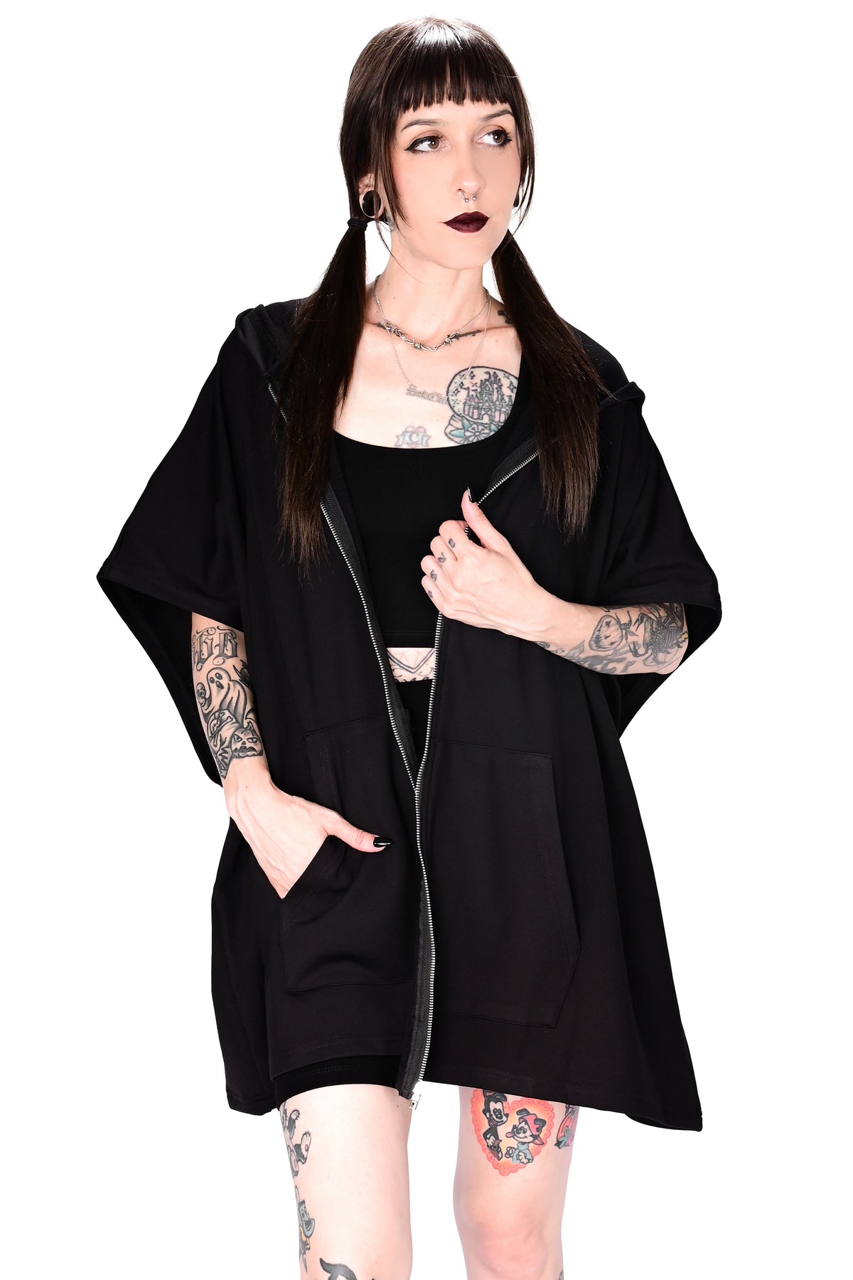 Avery Hooded Poncho