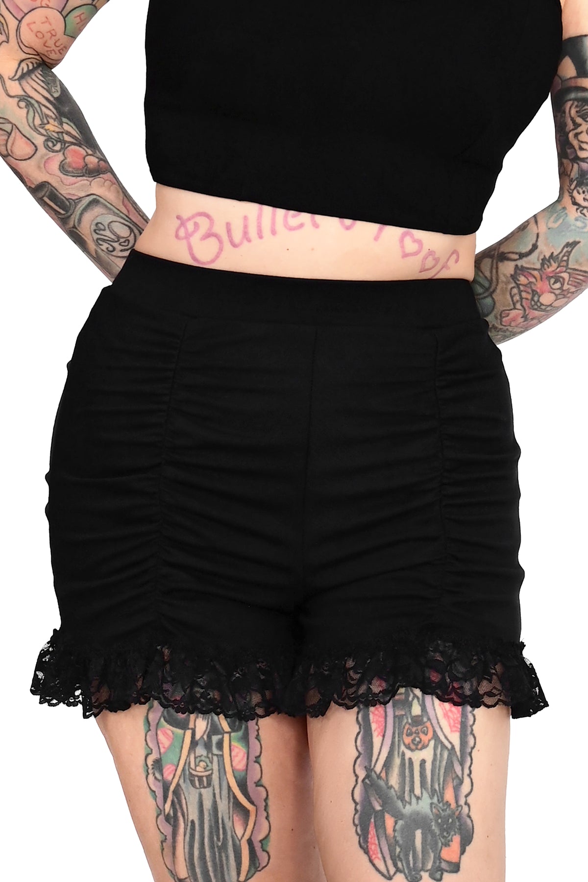 Signature Stretch Lace Bloomer Shorts