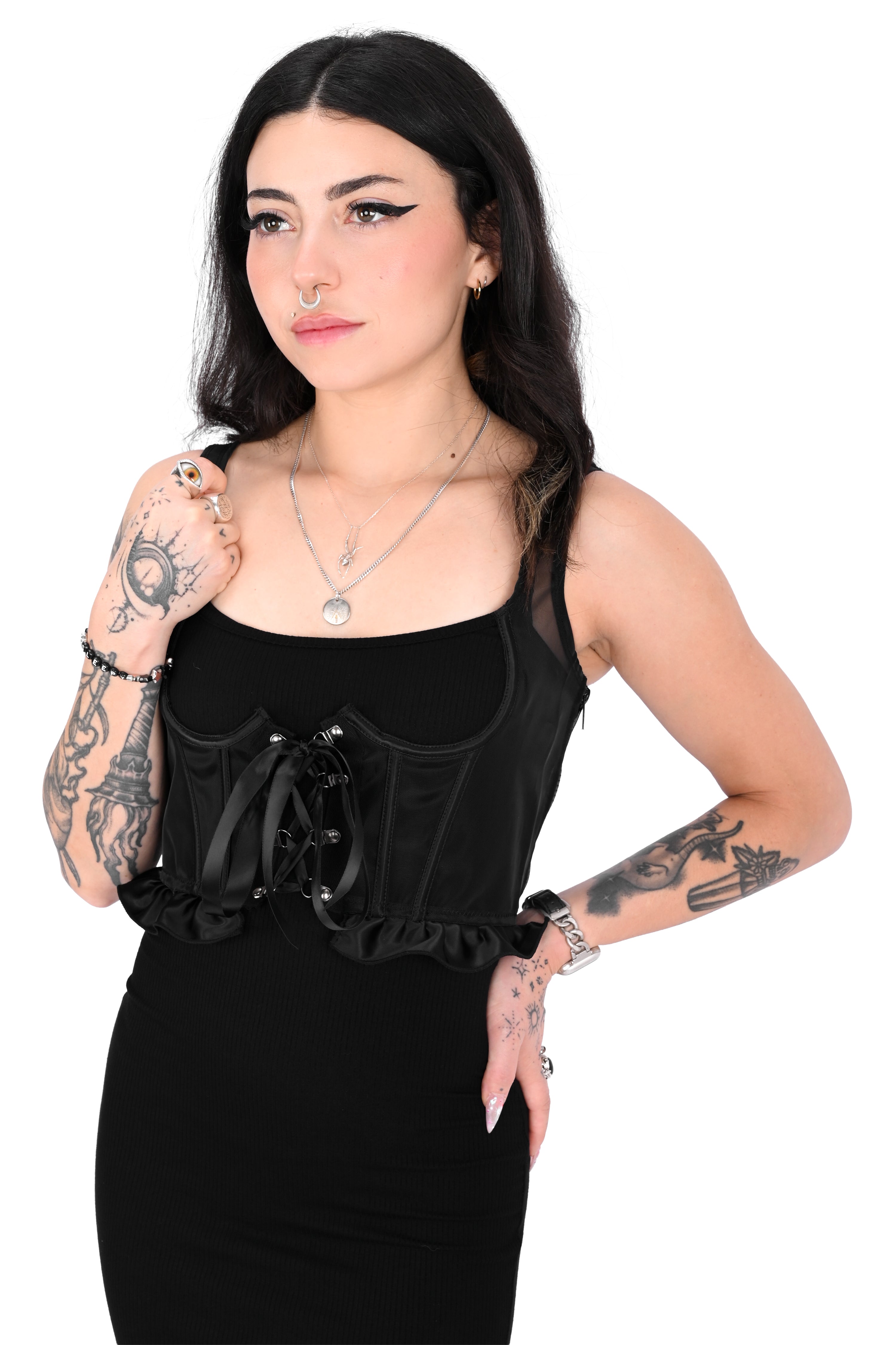 Mesh Underbust Corset – FOXBLOOD