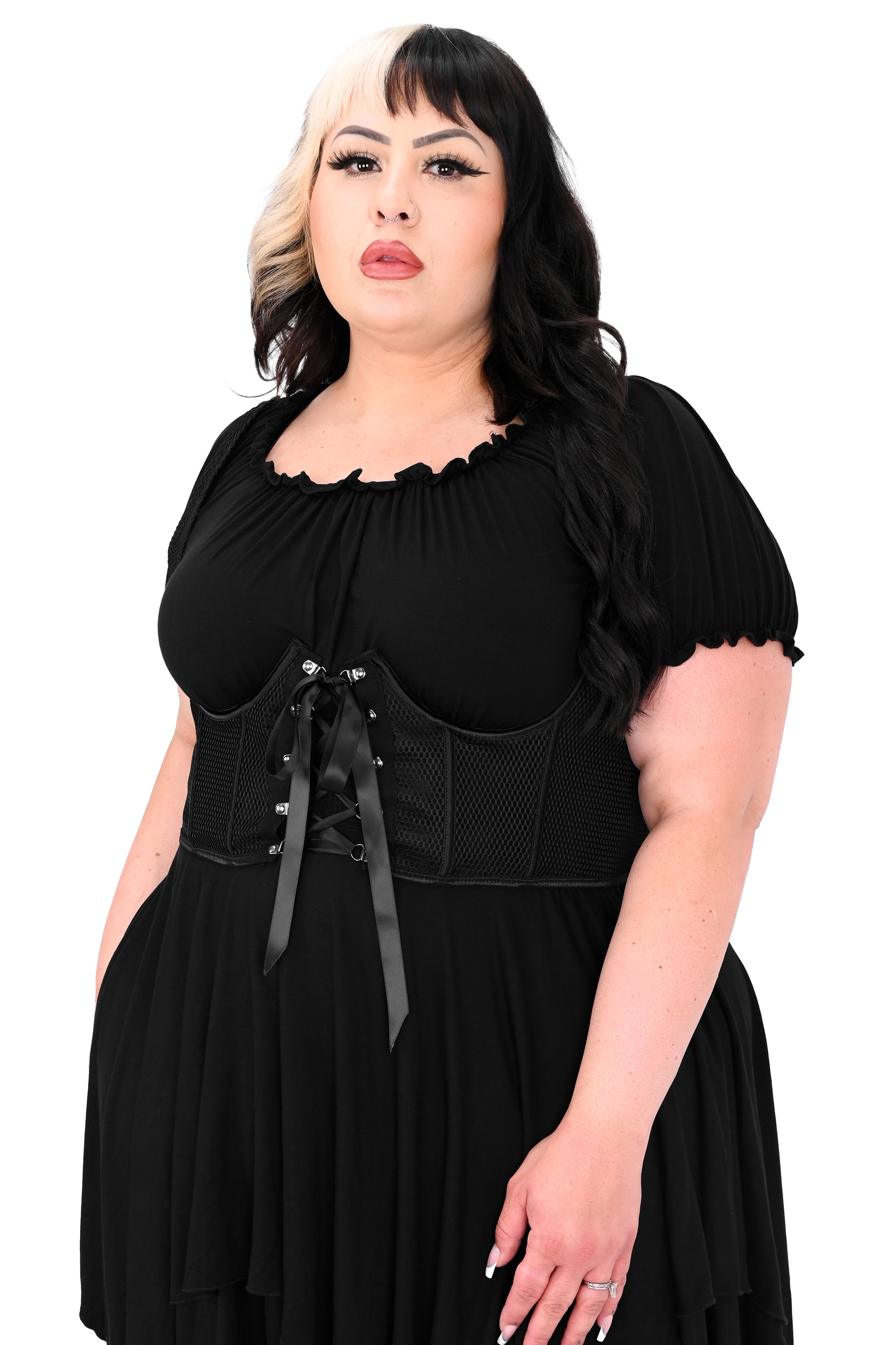 Fishnet Underbust Corset - No Restock! – FOXBLOOD