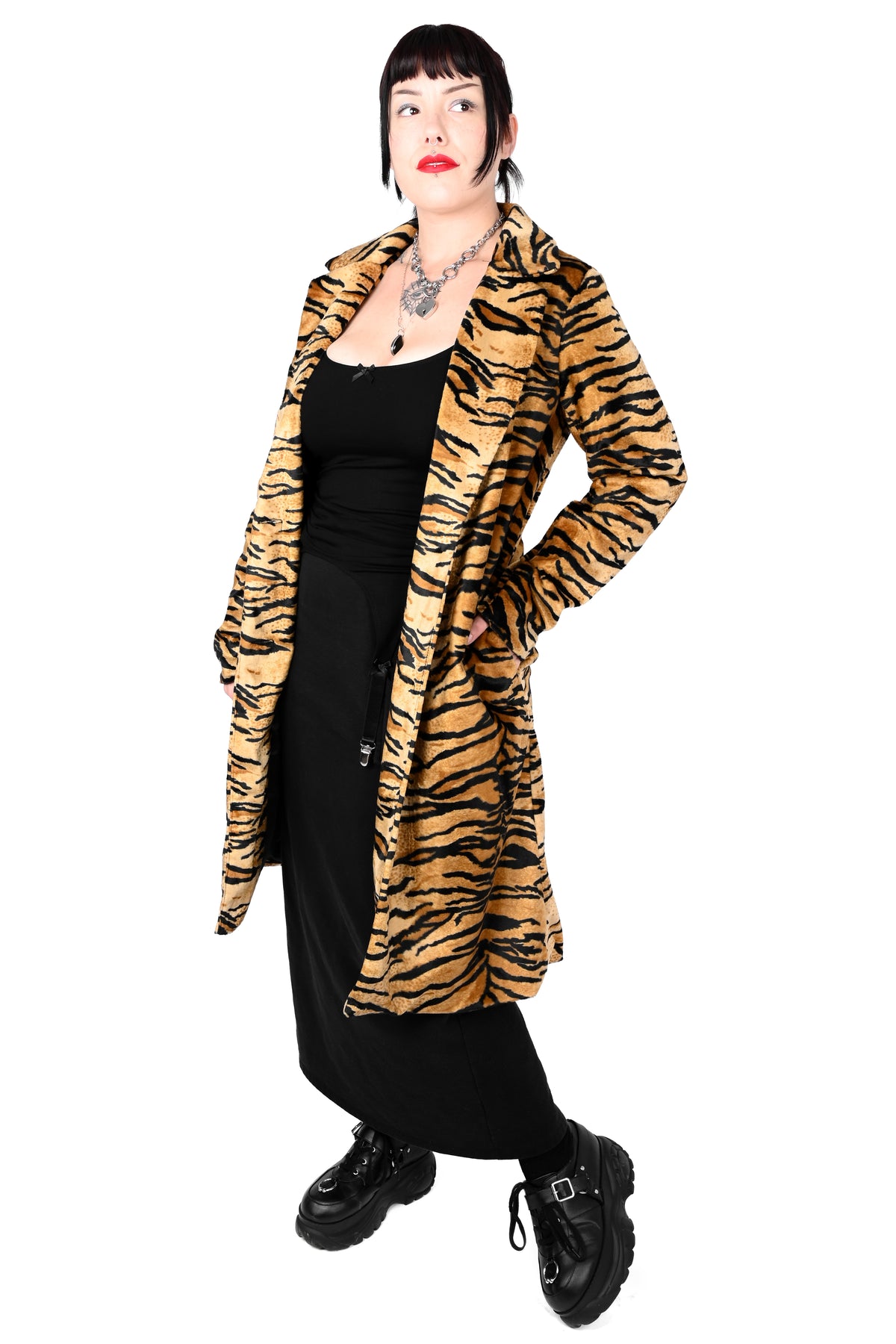 Tiger Trench Coat - Deadstock Fabric, Limited Edition (3XL & 4XL left!)