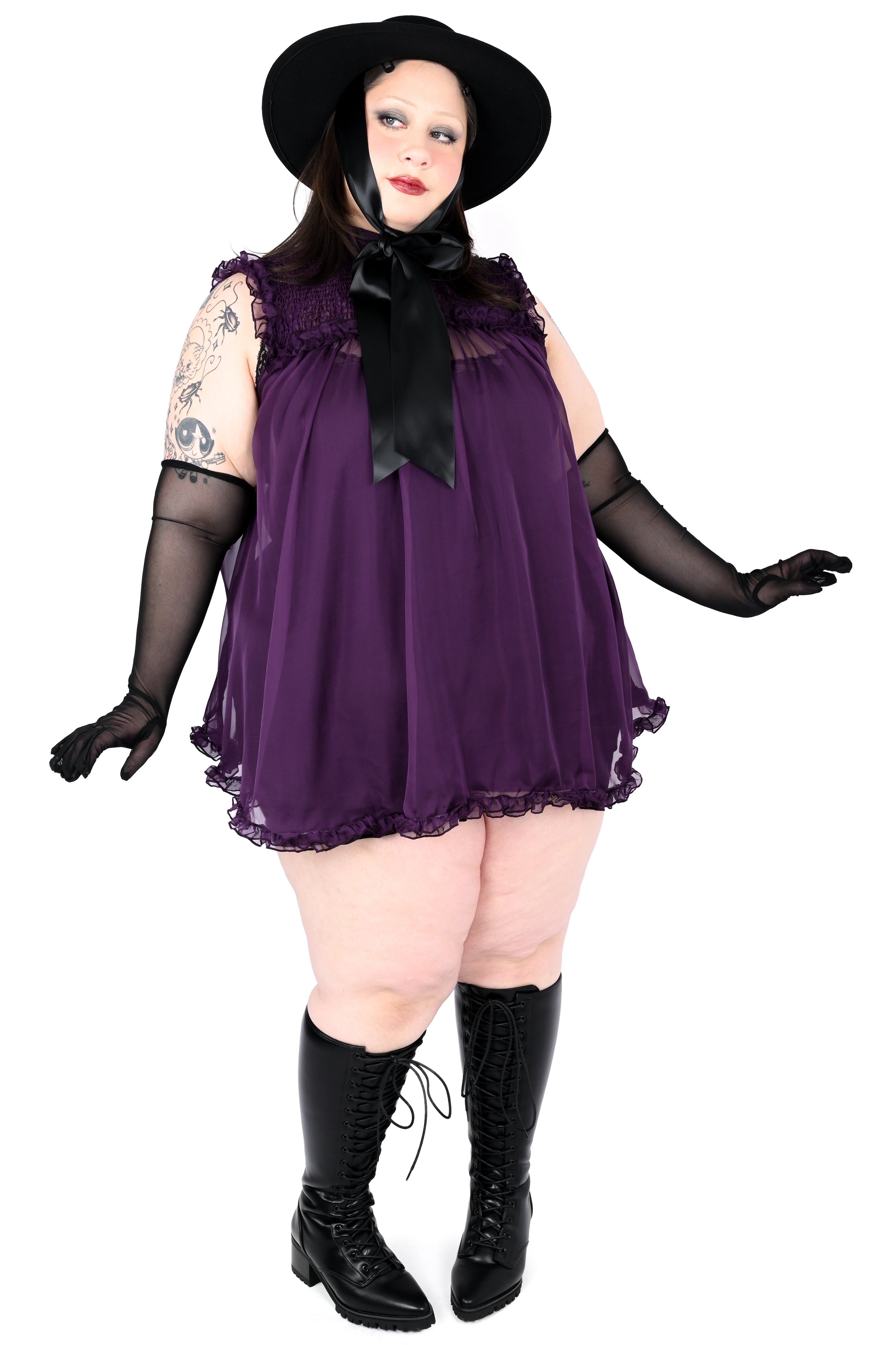 Kathryn Babydoll Dress - Flora - 3XL left! – FOXBLOOD