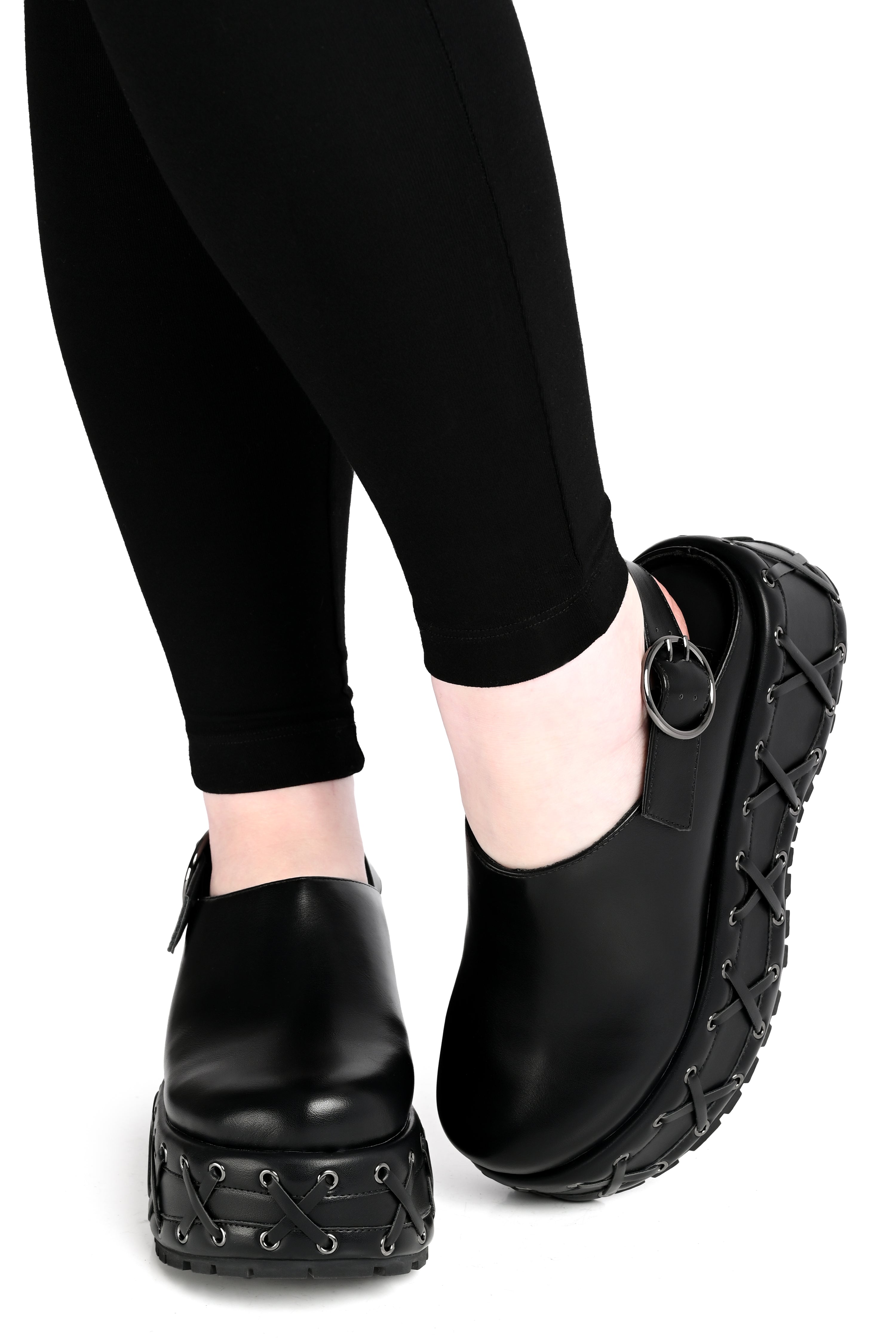Corseted Platform Clogs - Size 12 left! – FOXBLOOD