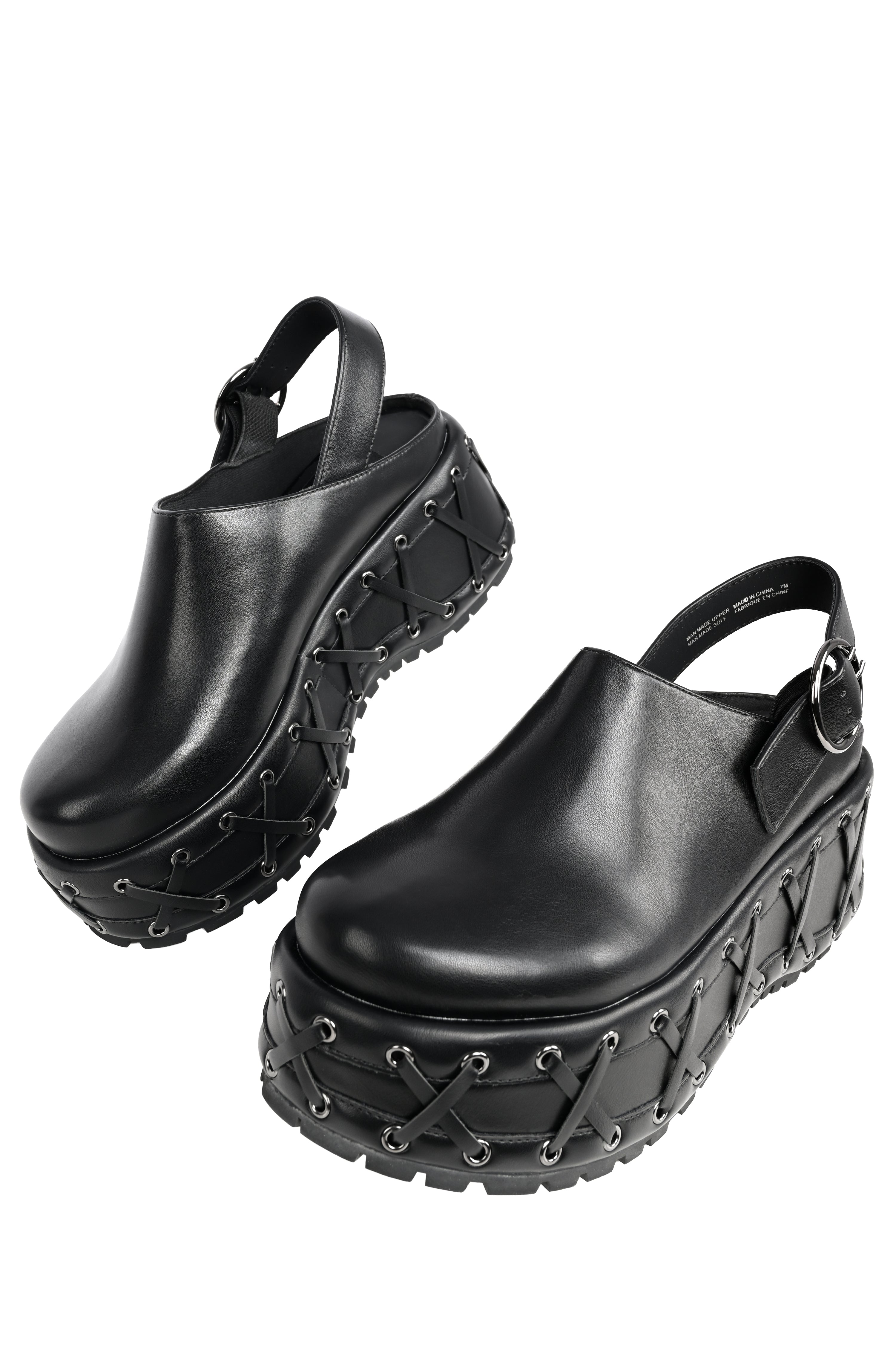Corseted Platform Clogs - Size 12 left! – FOXBLOOD