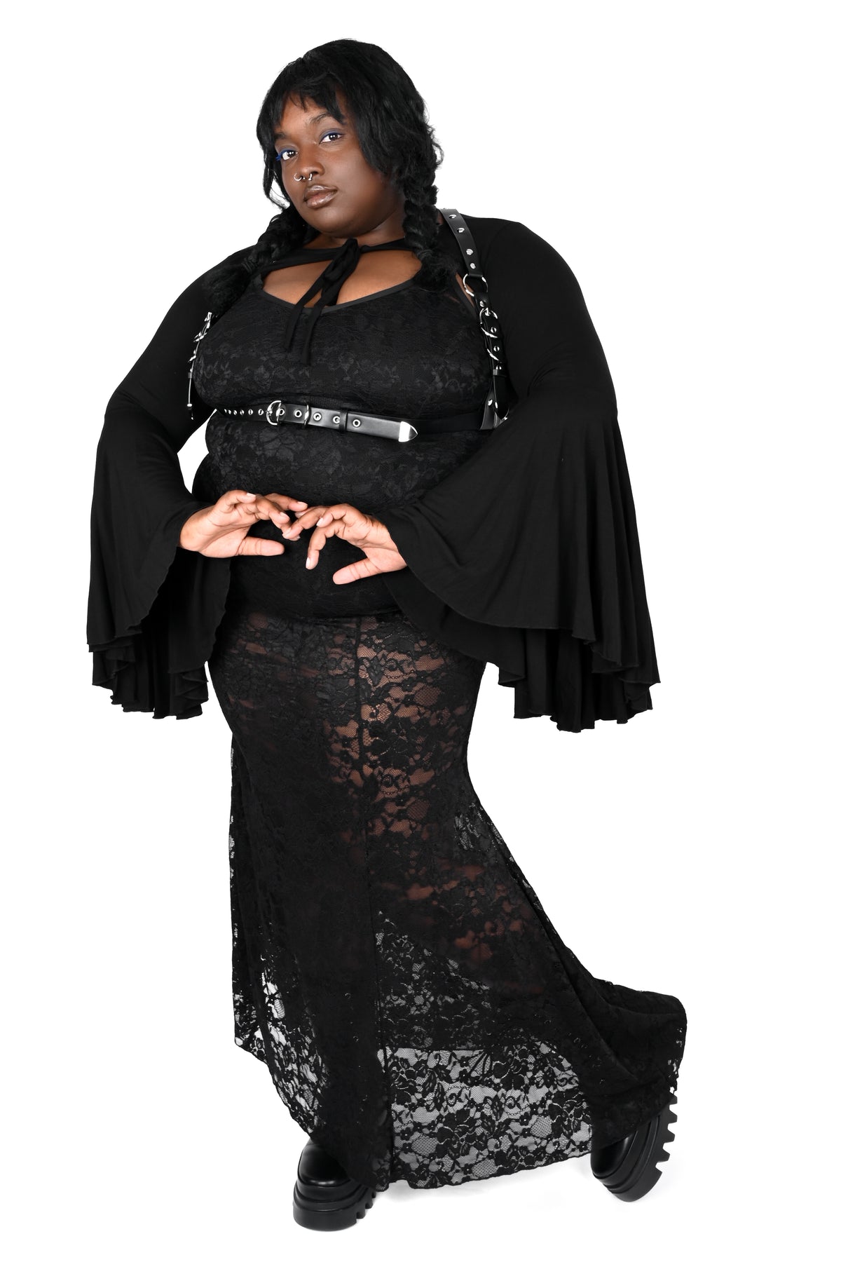 Nicole Lace Maxi Dress Small Nicole Lace Maxi Dress Small