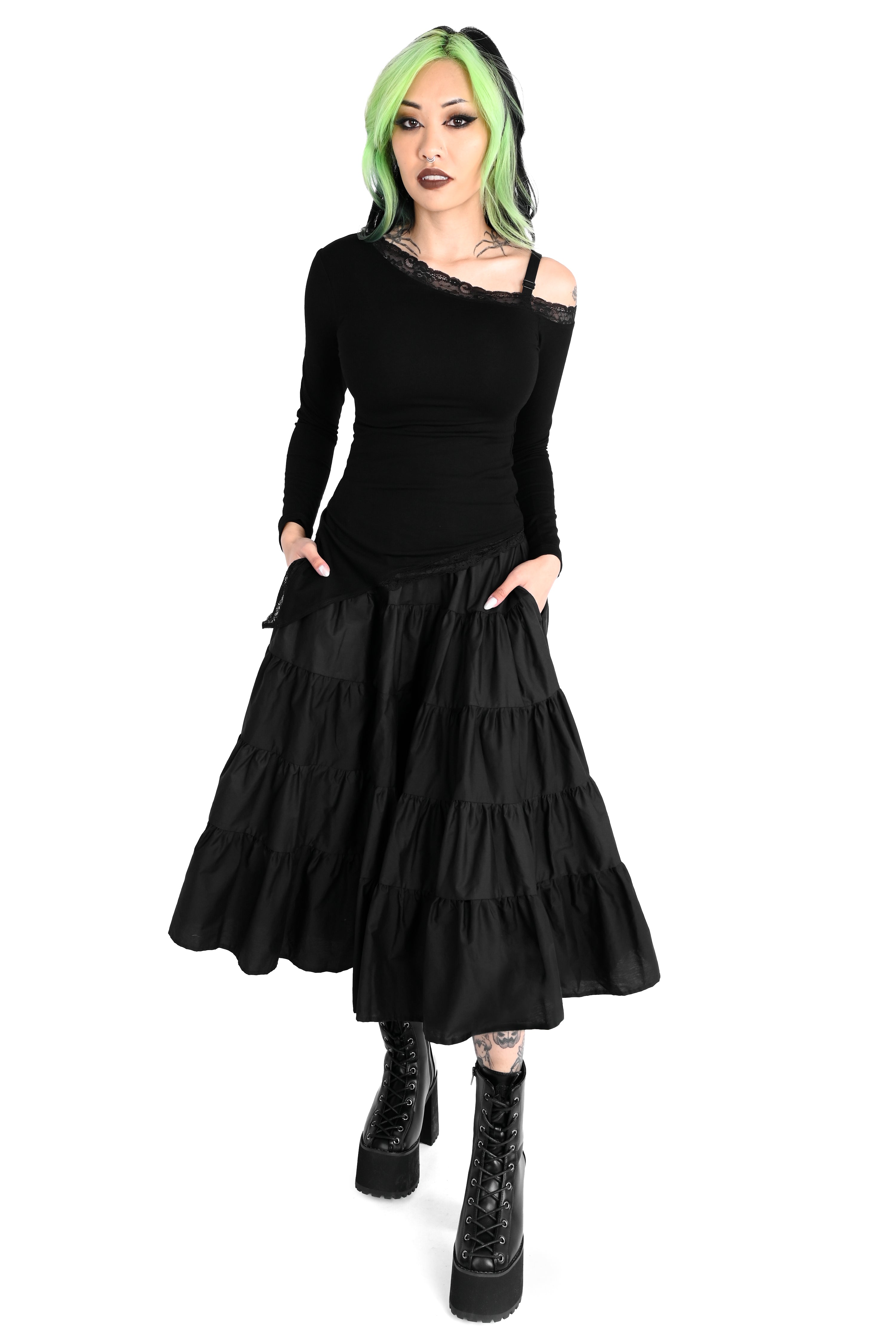 Renata Midi Skirt - S/2XL/3XL/4XL left! Sign up for restock