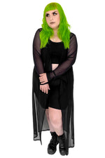Janis Mesh Duster
