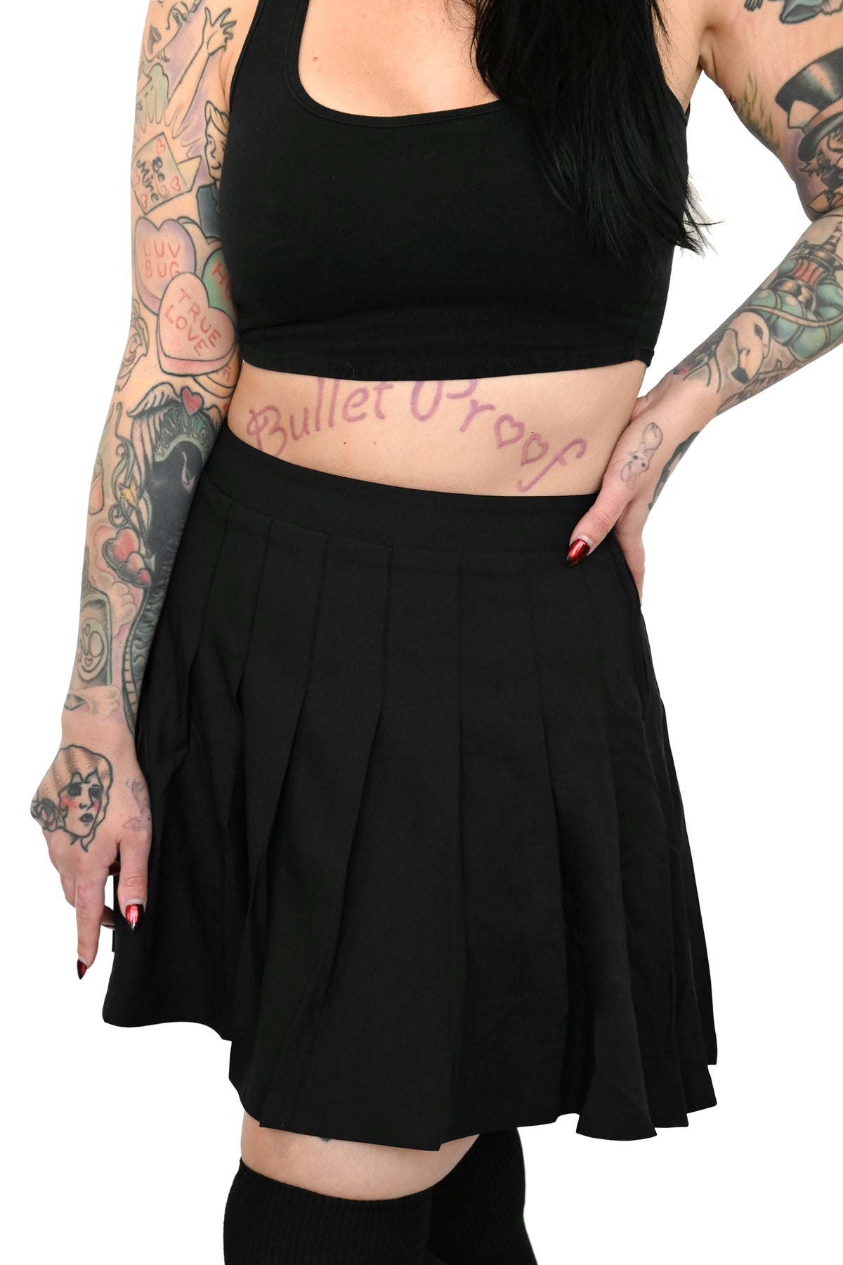 Gogo Pleated Skirt with Built in Shorts XS & Small left!- No Restock –  FOXBLOOD