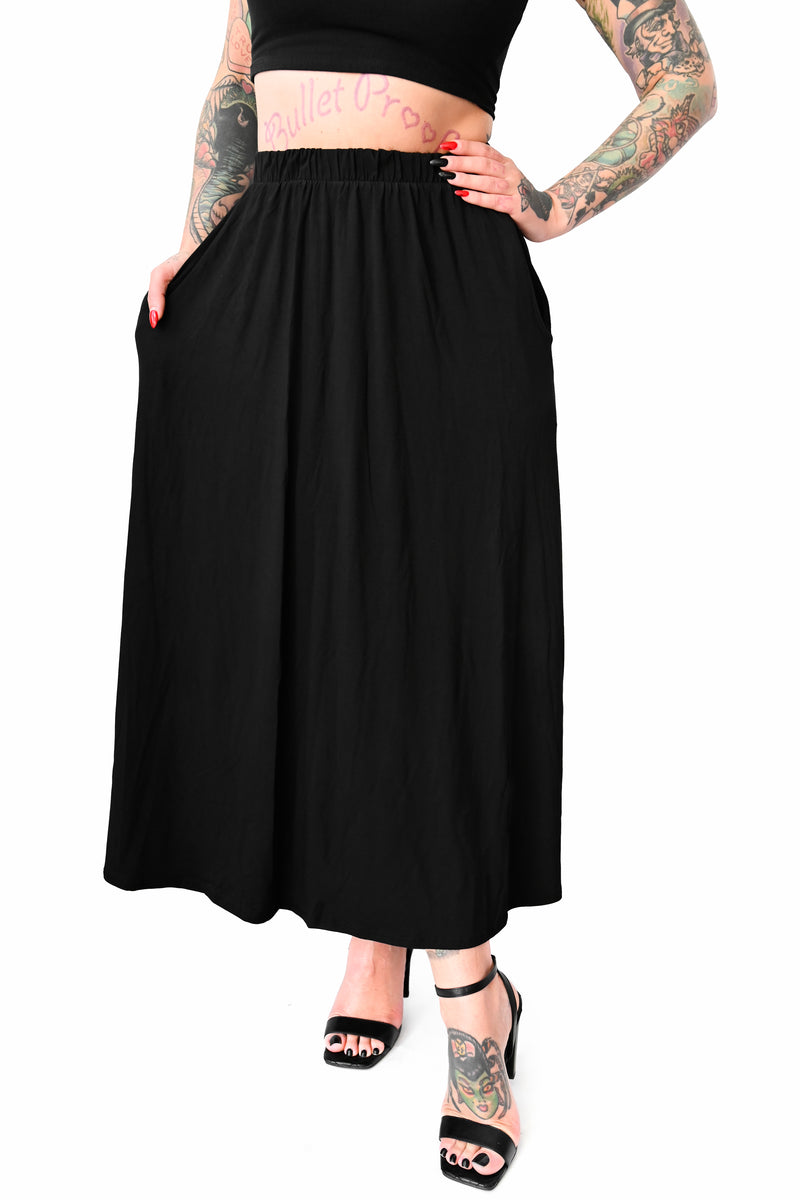 long black skirt 