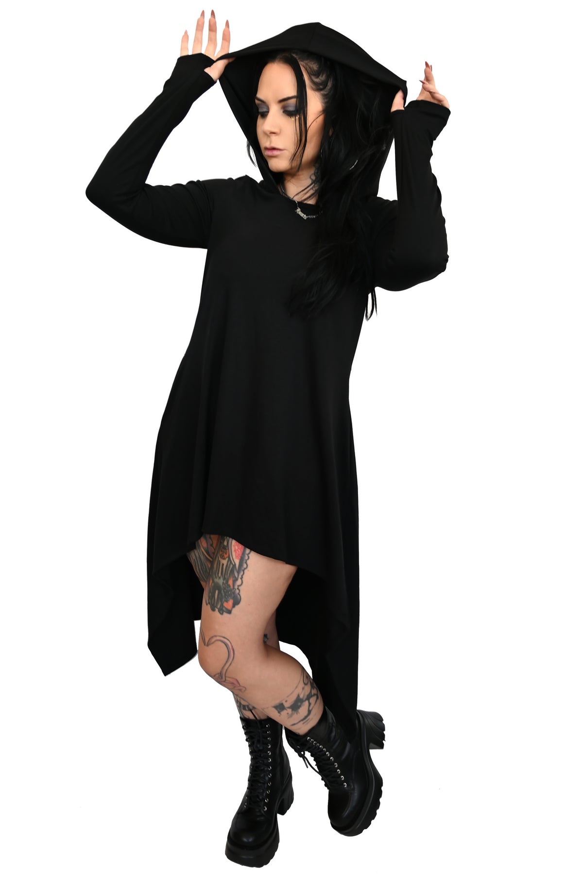 Creature of the Night Hooded Tunic