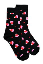 Valloween Candy Corn Socks